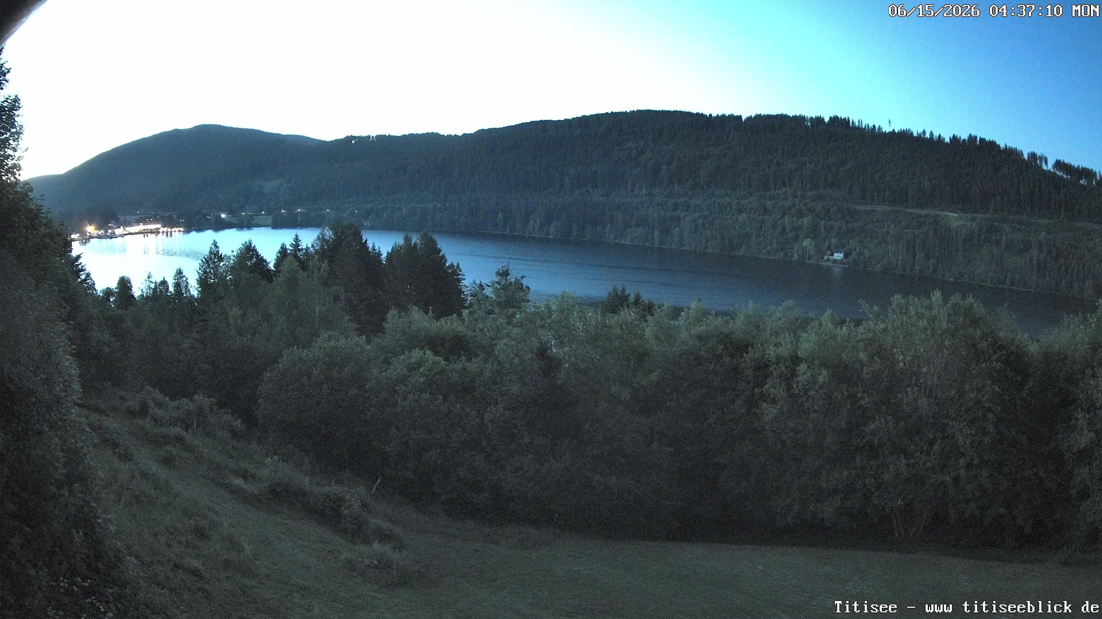 Archived image Webcam View of Lake Titisee