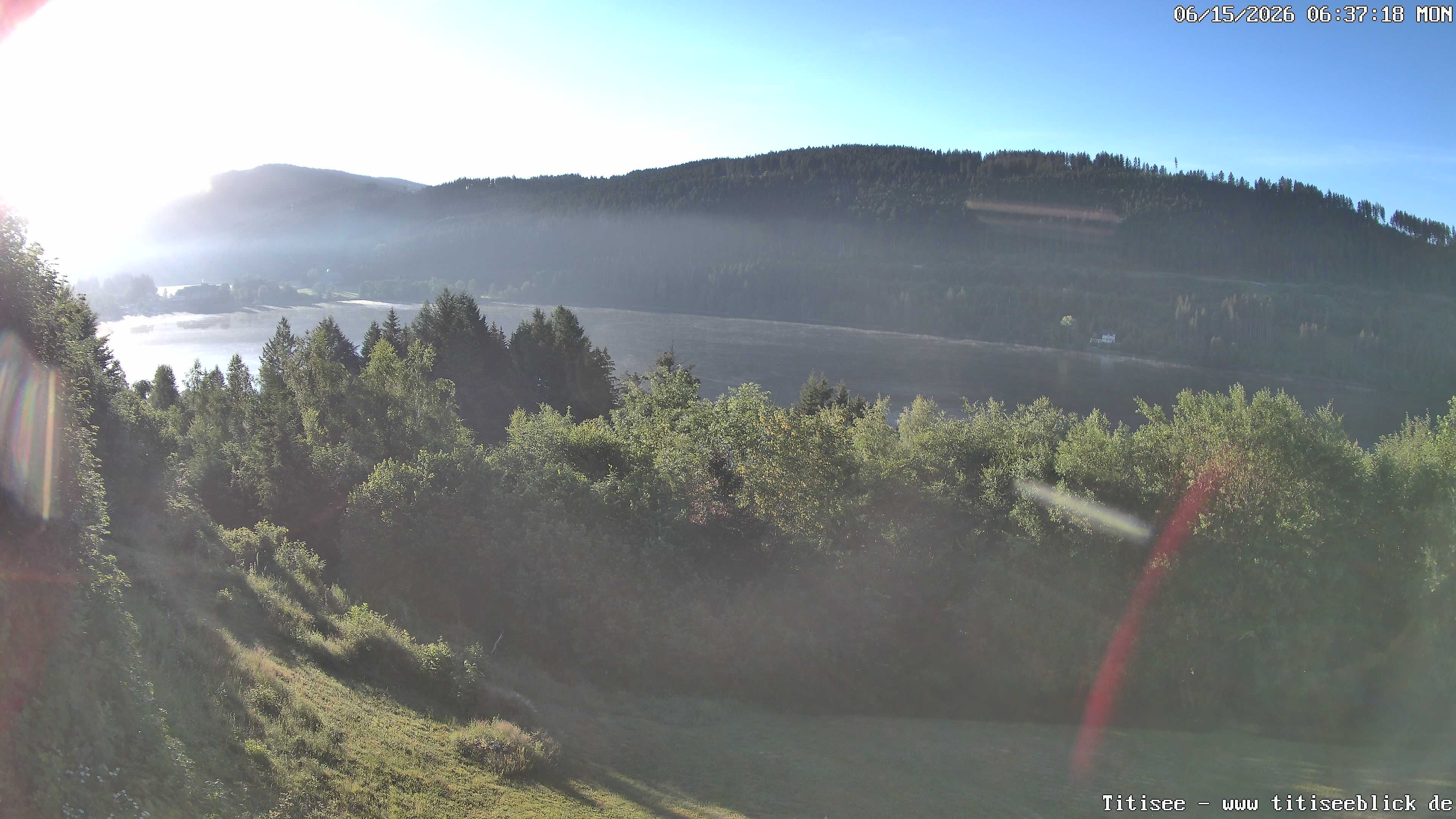 Archived image Webcam View of Lake Titisee