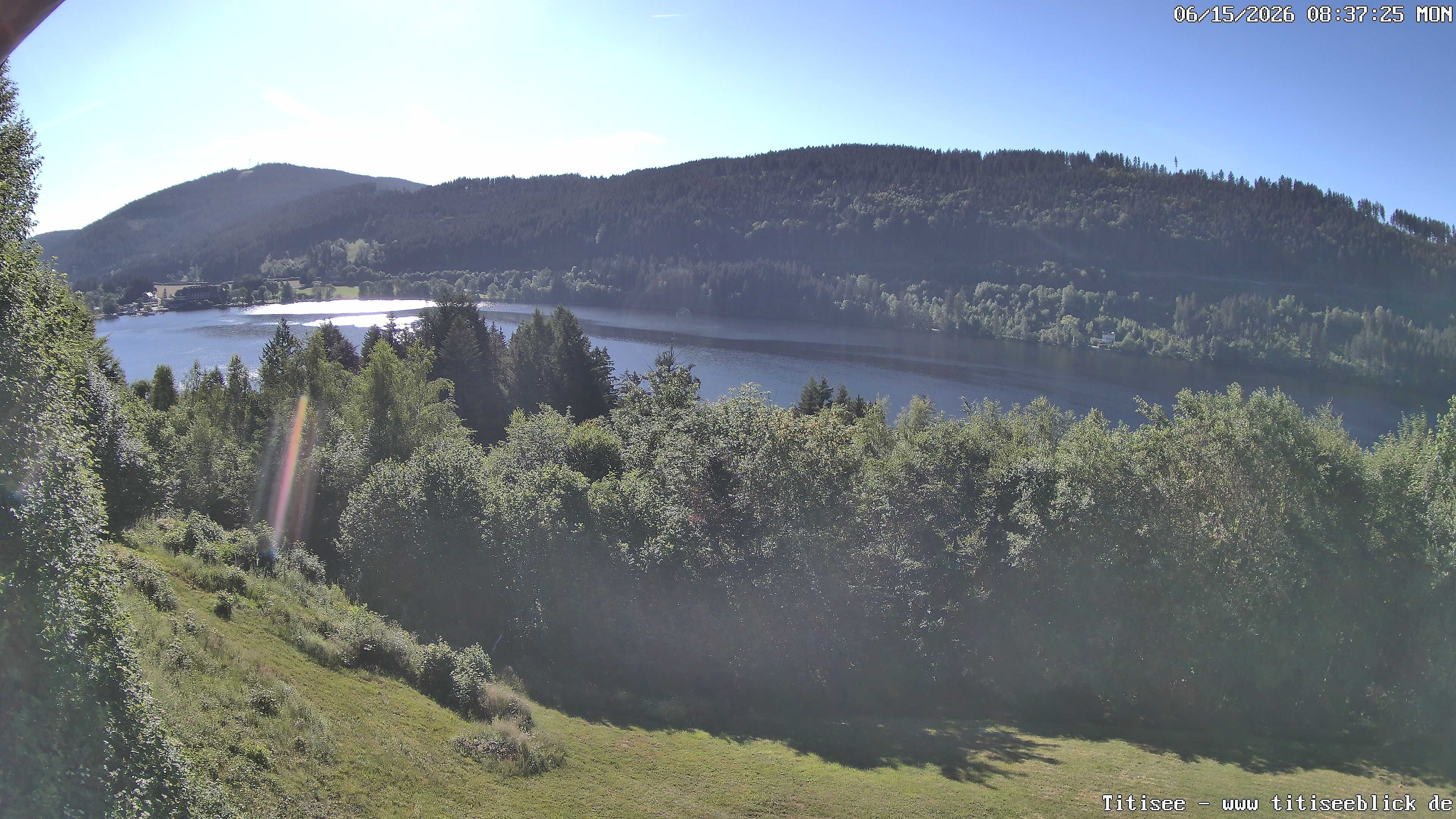 Archived image Webcam View of Lake Titisee