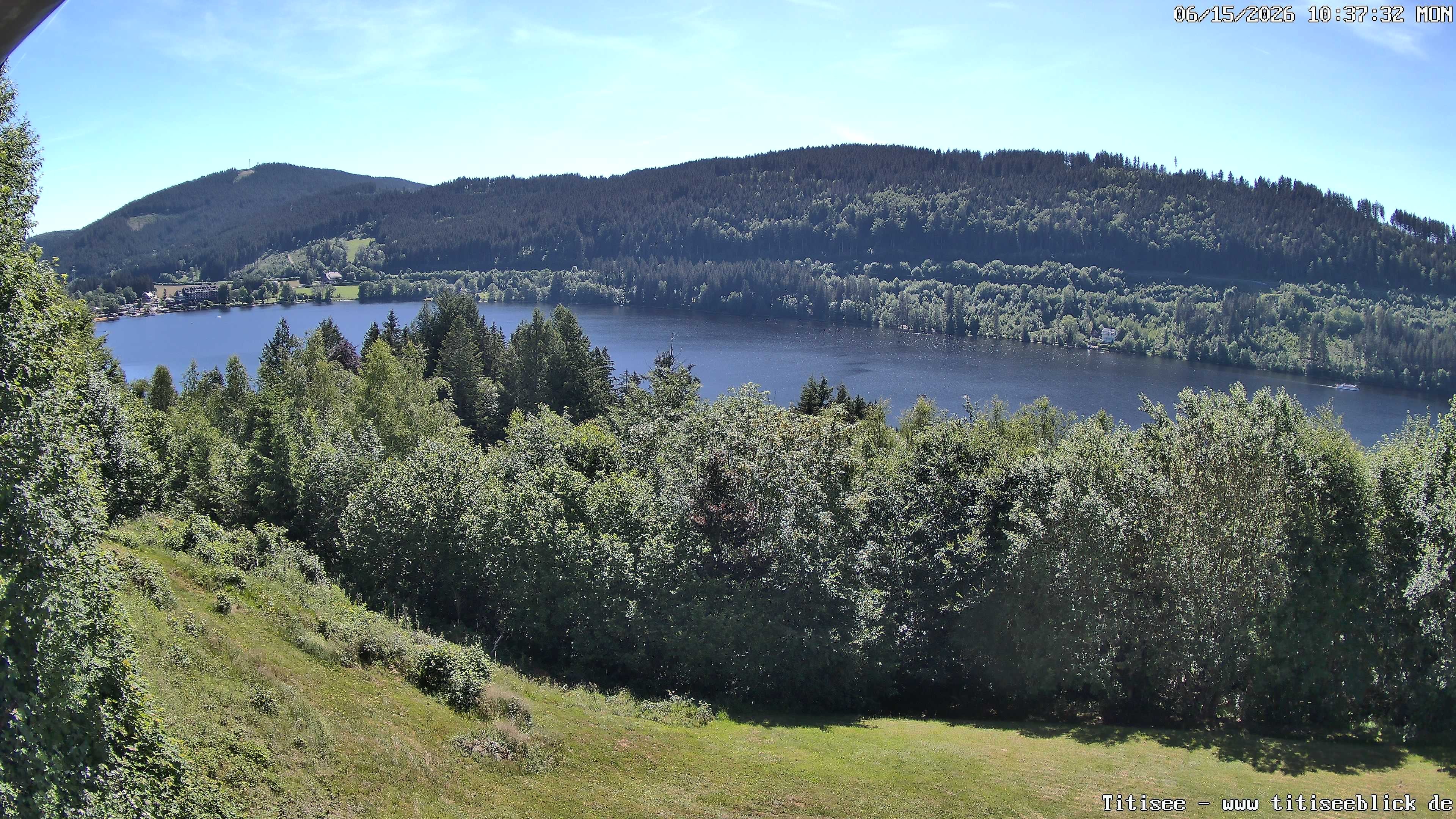Archived image Webcam View of Lake Titisee