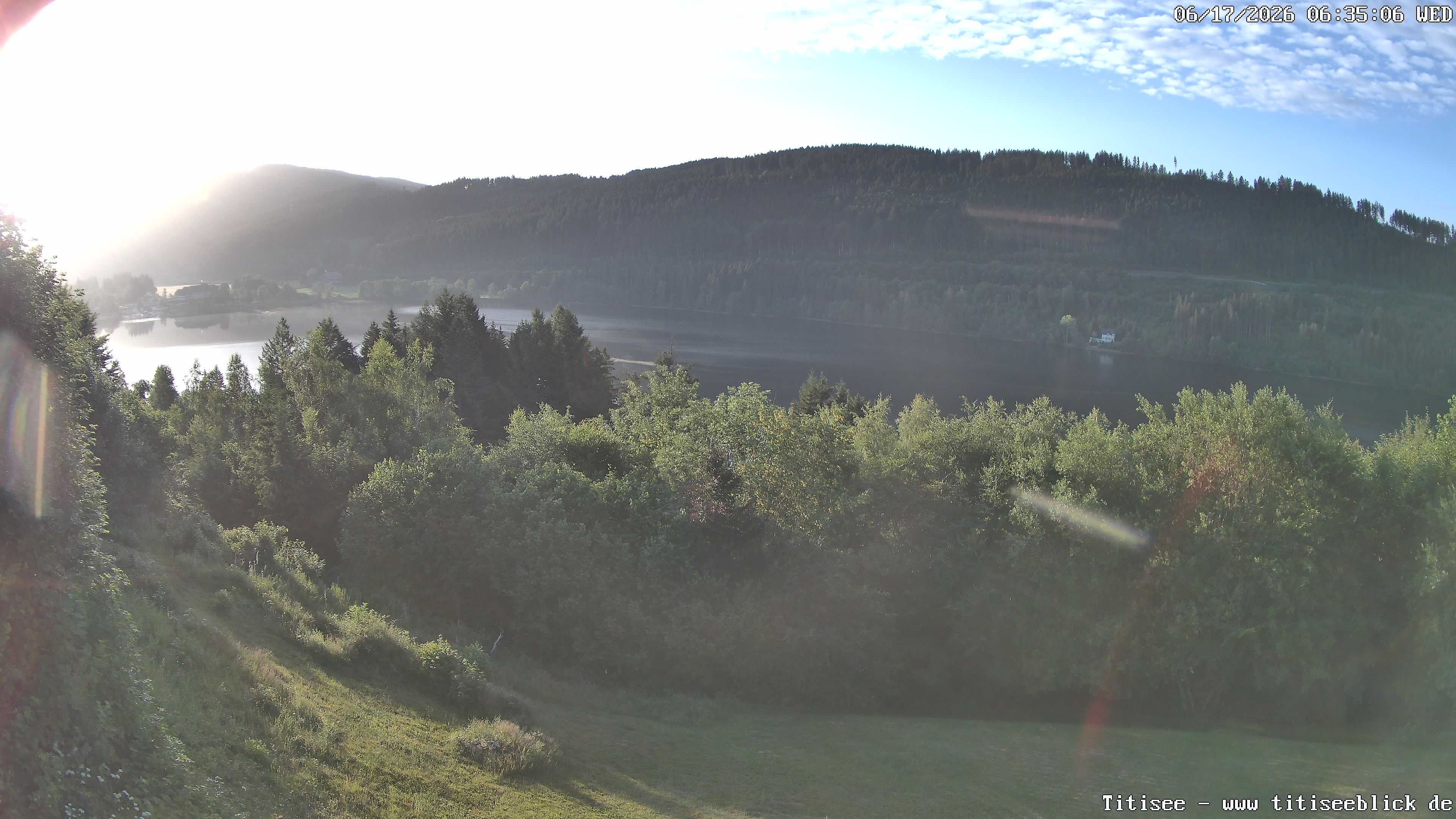 Archiv Foto Webcam Titisee: Westufer