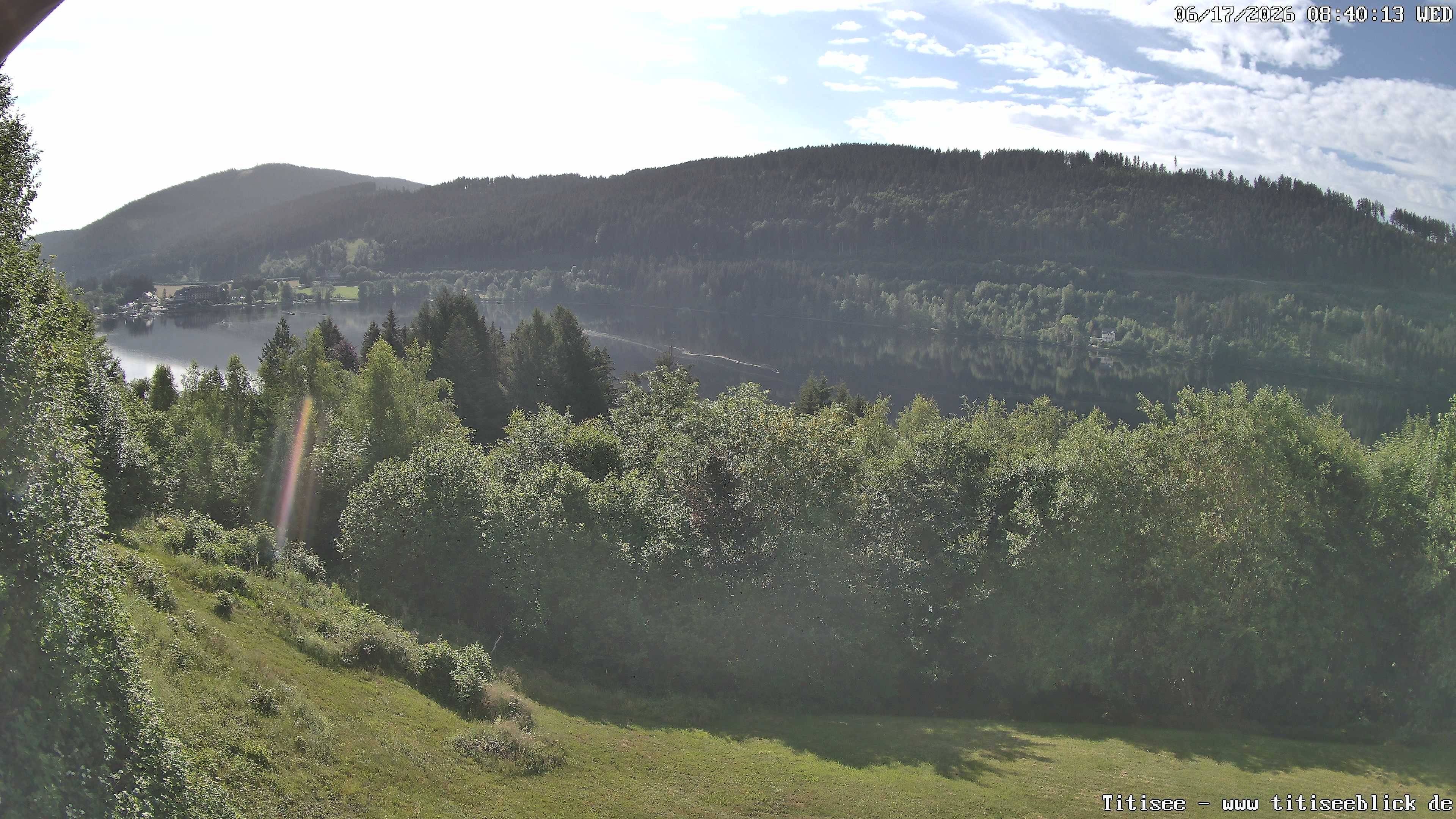 Archiv Foto Webcam Titisee: Westufer