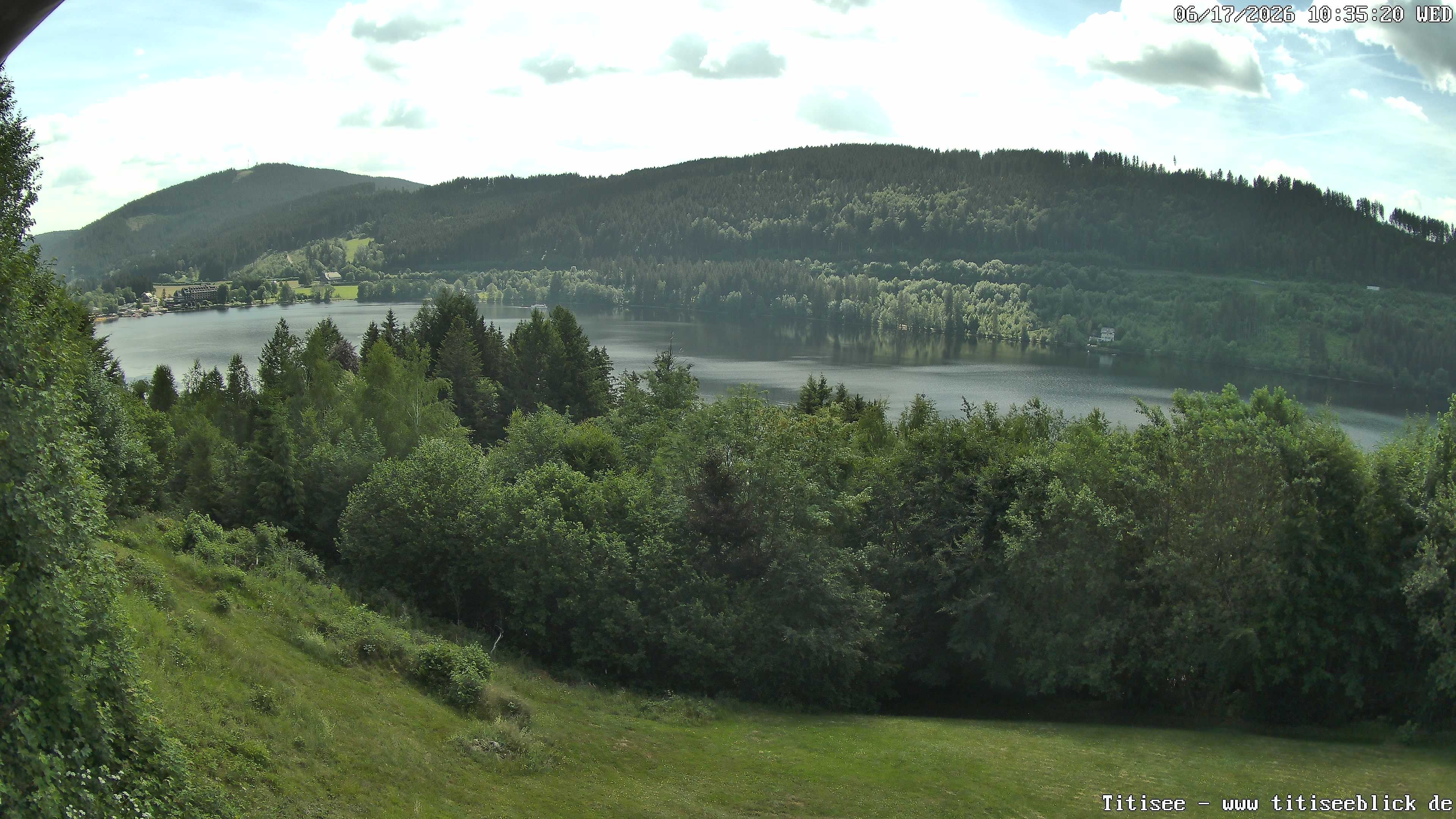 Archiv Foto Webcam Titisee: Westufer