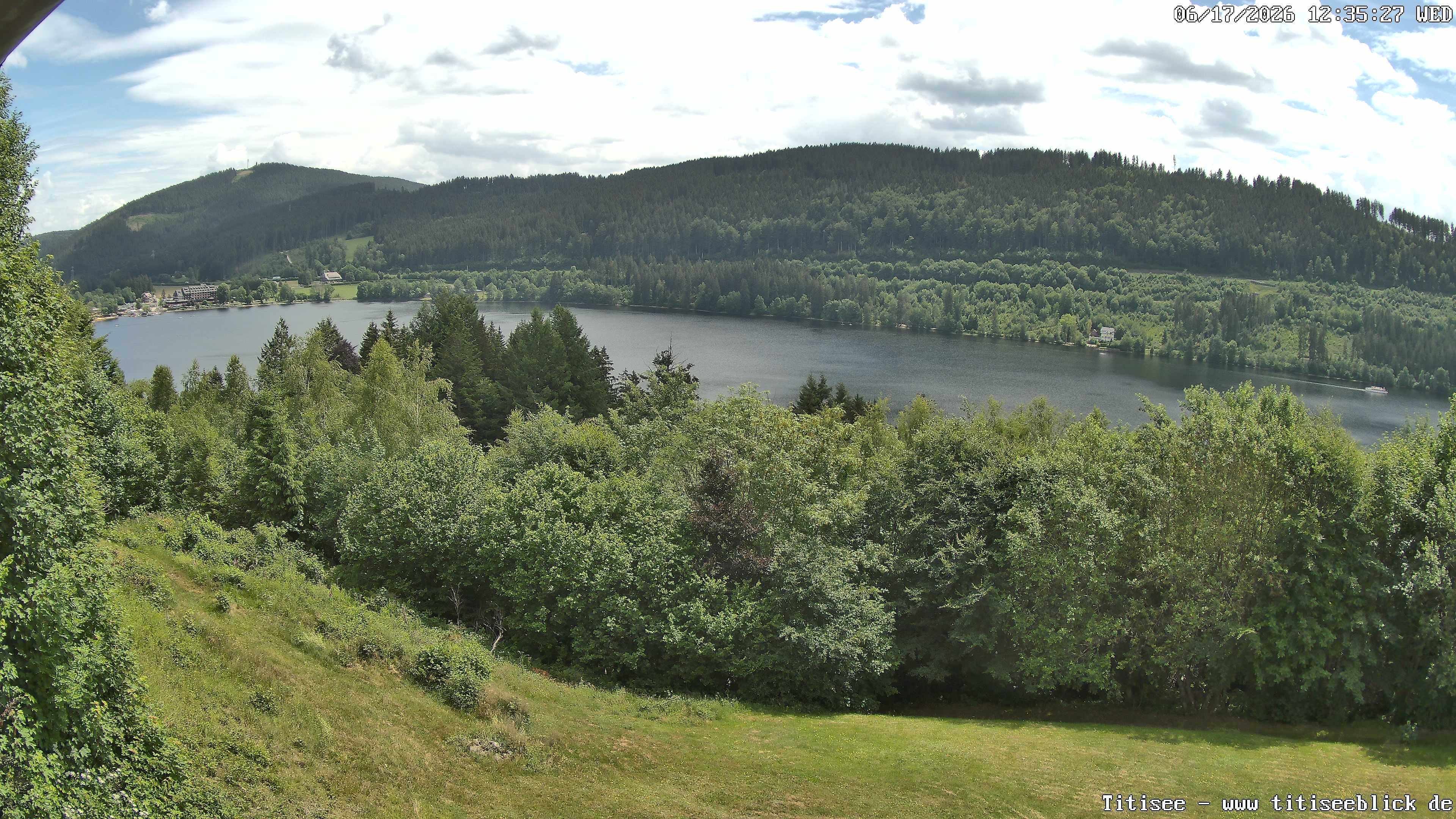 Archiv Foto Webcam Titisee: Westufer
