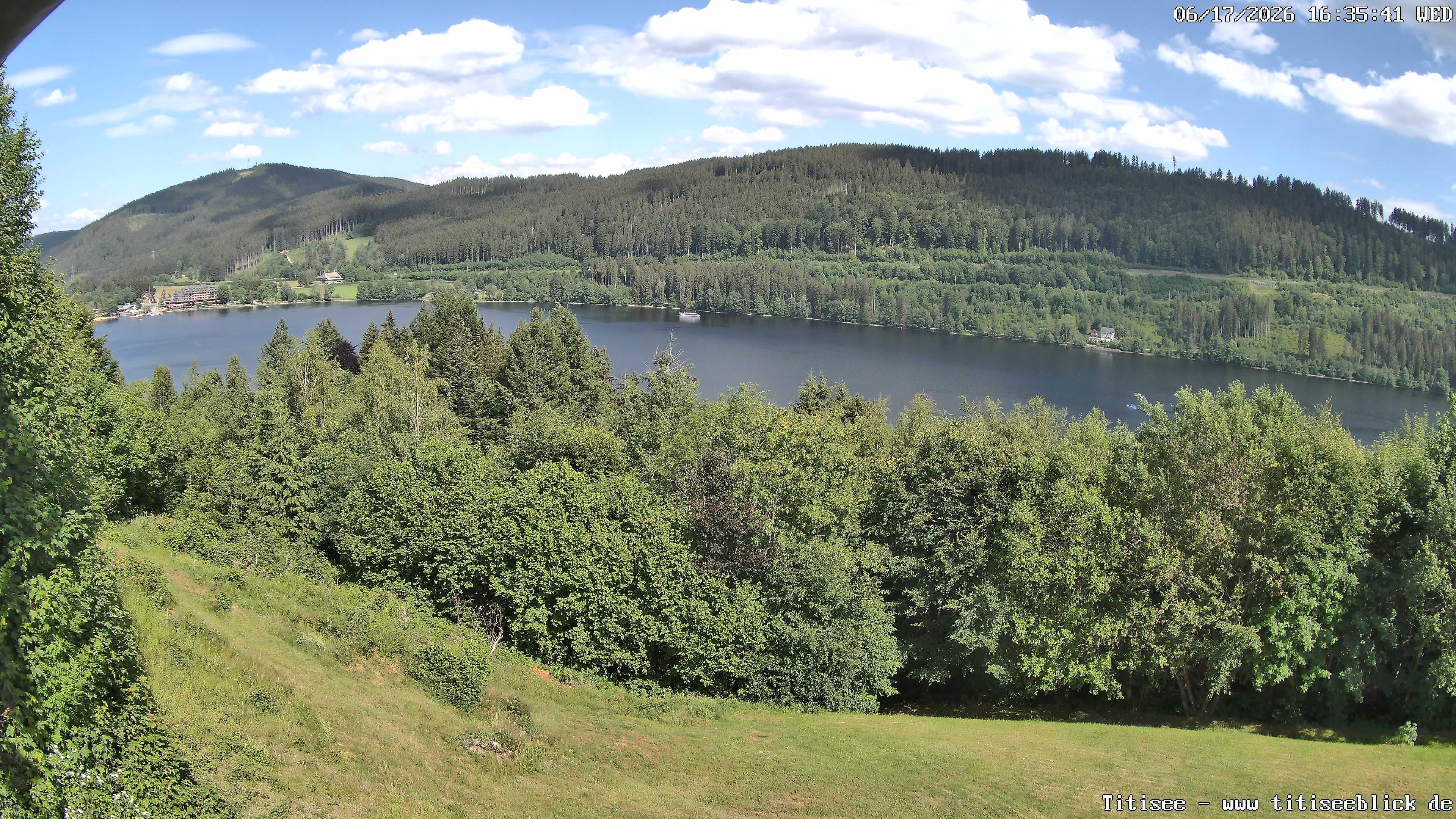 Archiv Foto Webcam Titisee: Westufer