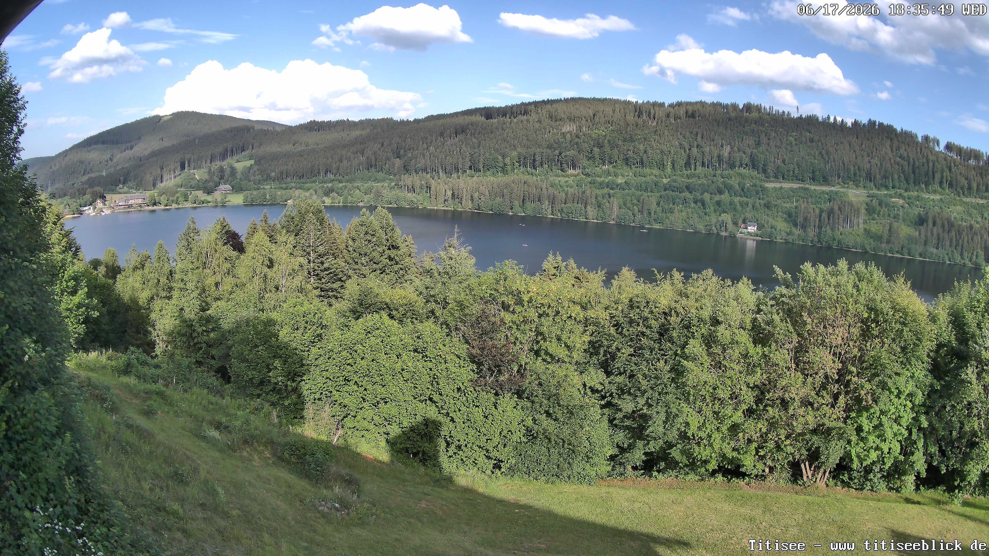 Archiv Foto Webcam Titisee: Westufer