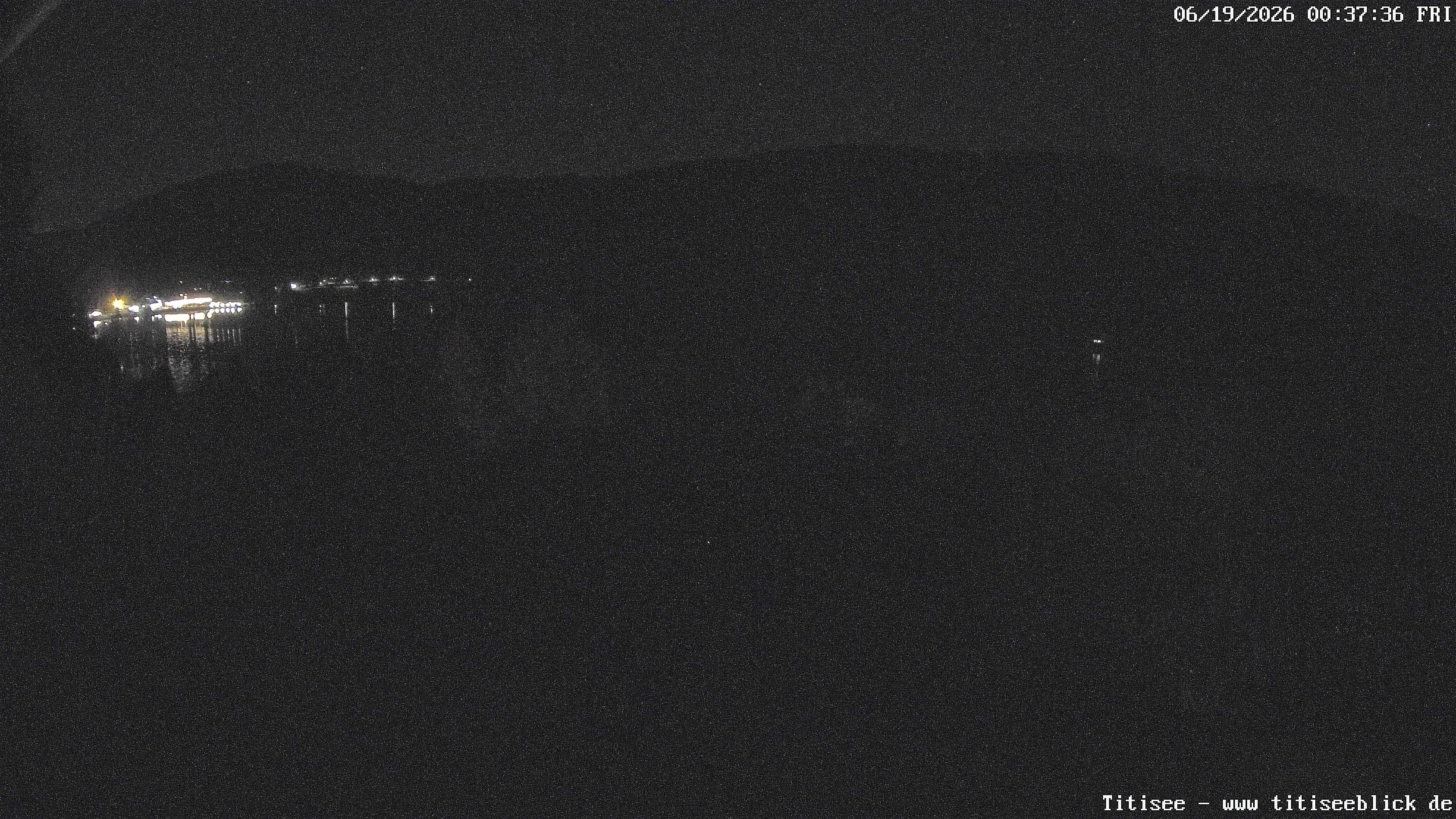 Archived image Webcam View of Lake Titisee