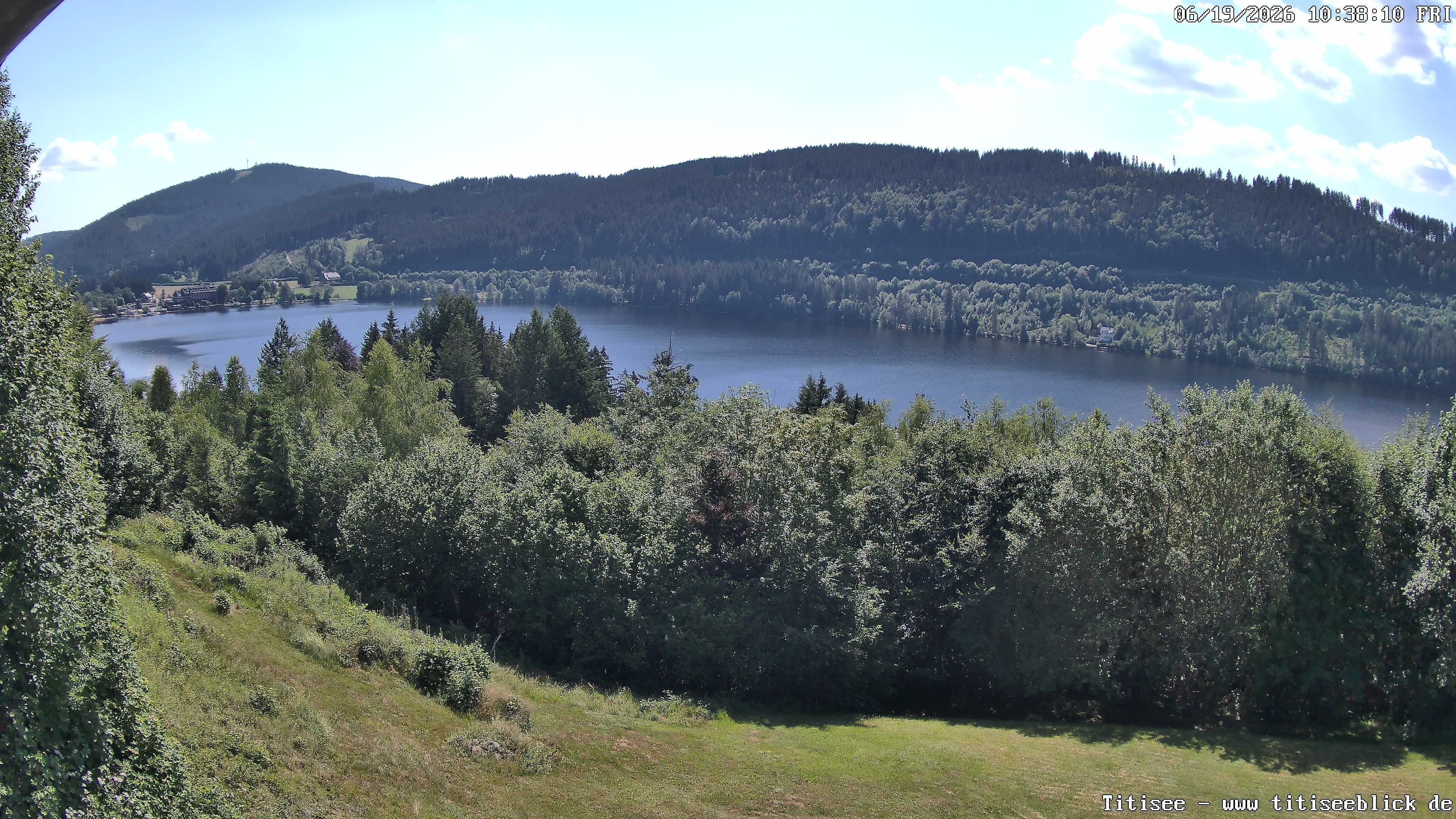 Archived image Webcam View of Lake Titisee