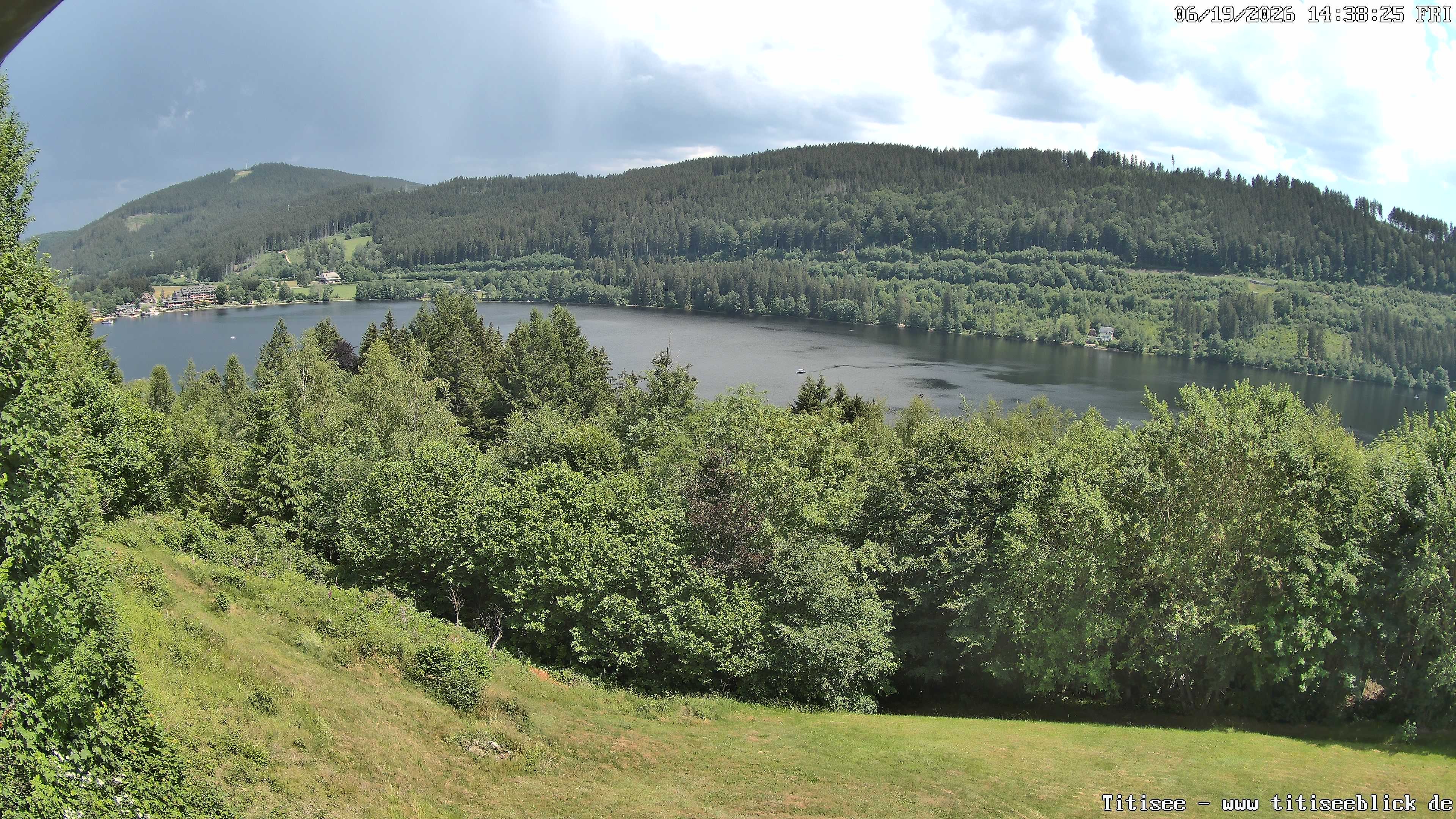Archived image Webcam View of Lake Titisee