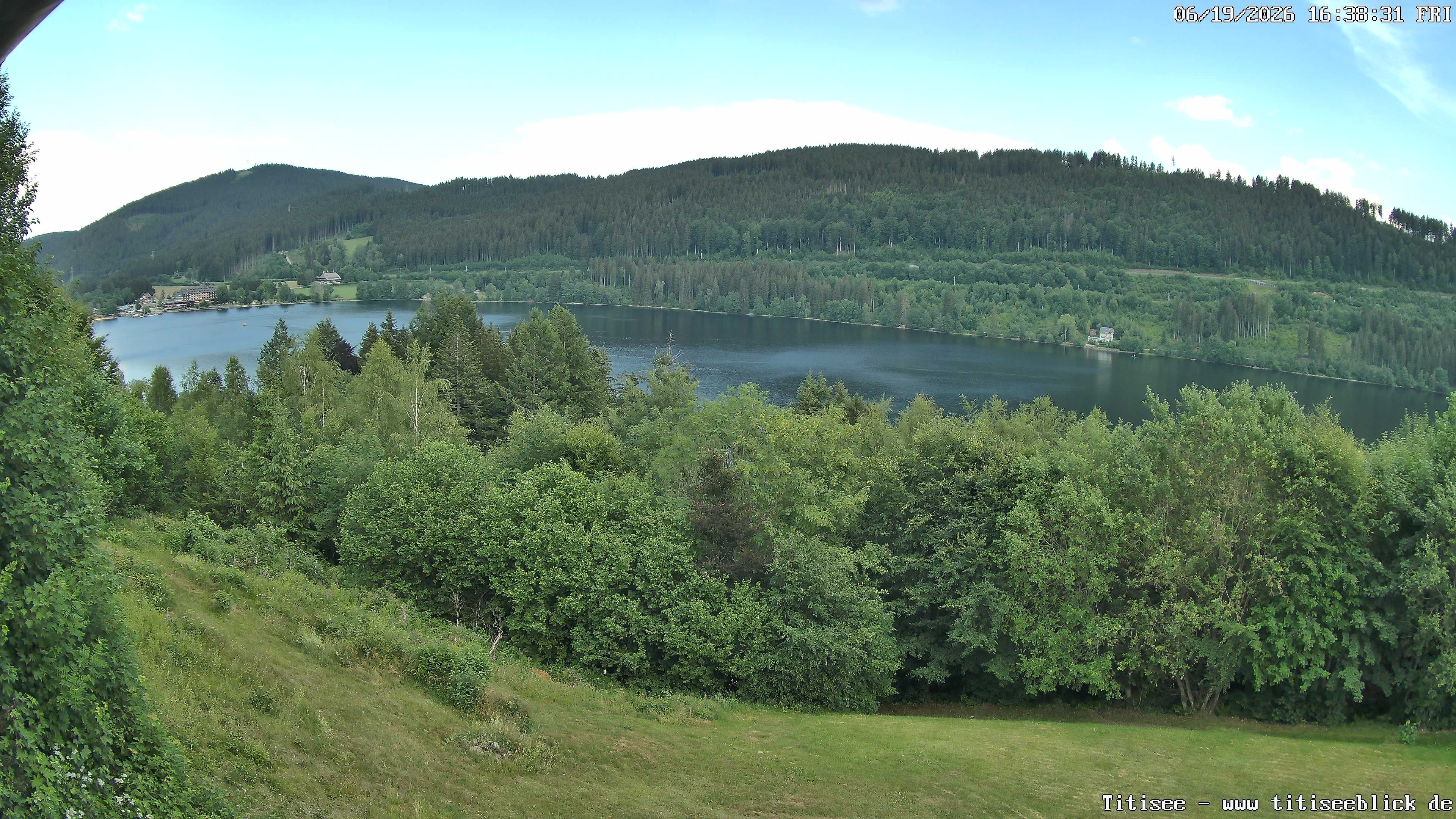 Archiv Foto Webcam Titisee: Westufer