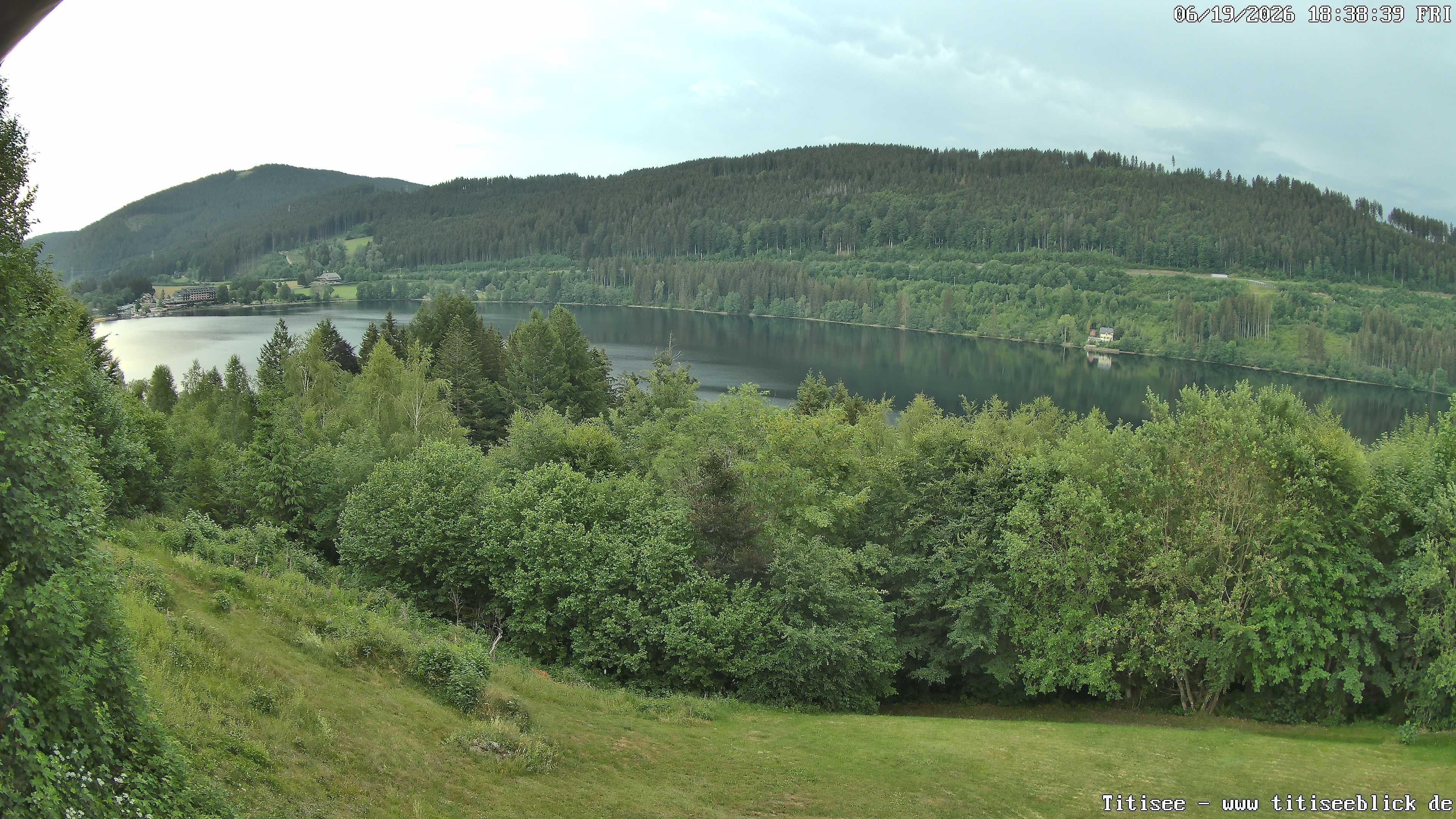 Archiv Foto Webcam Titisee: Westufer