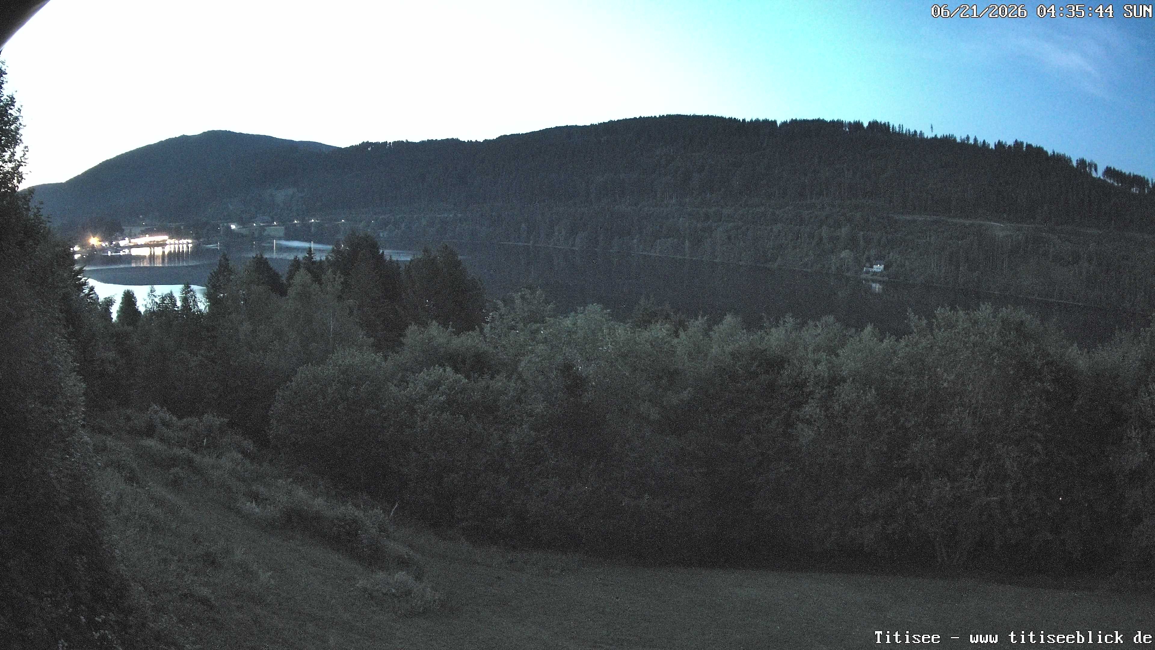 Archiv Foto Webcam Titisee: Westufer