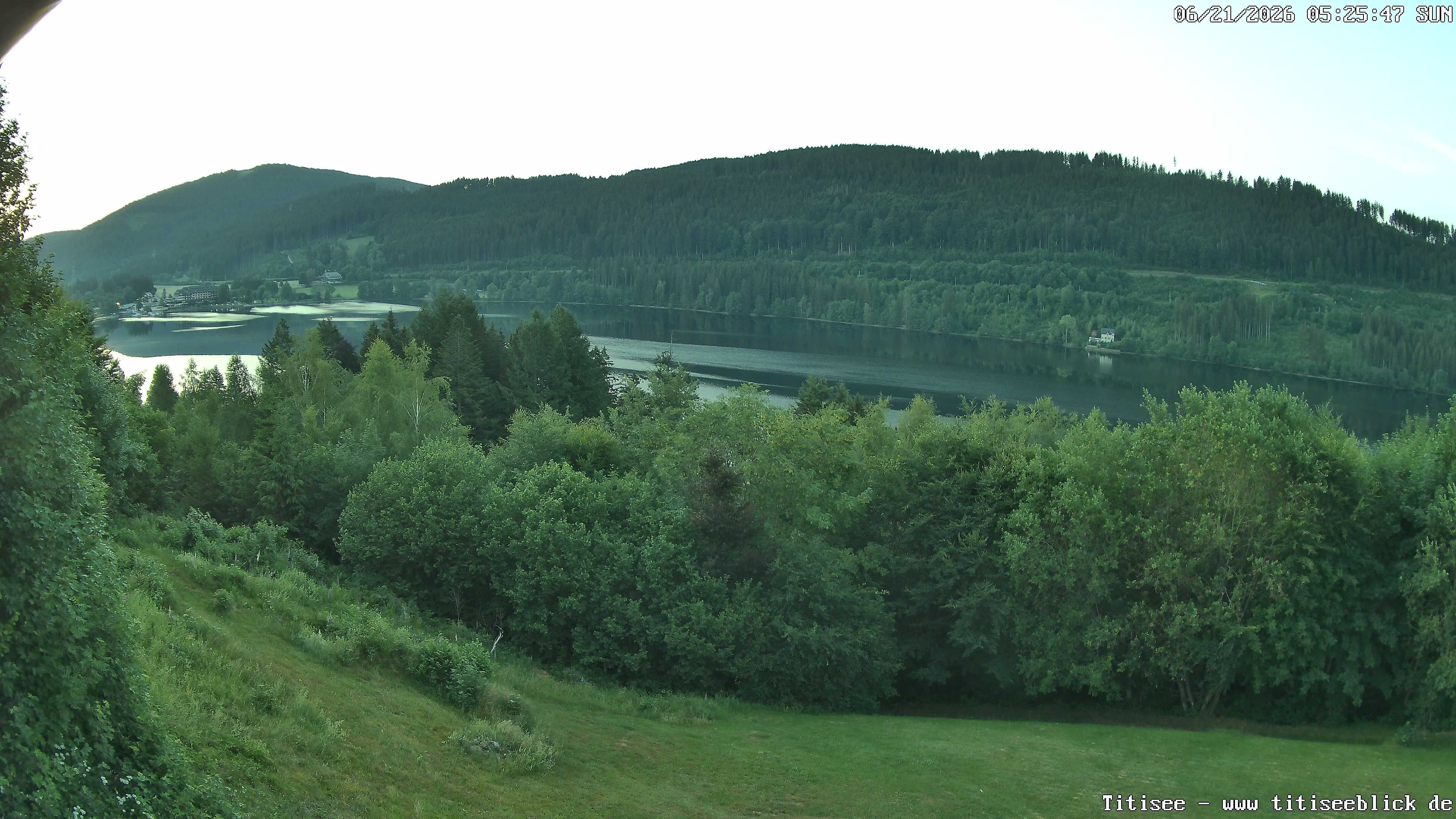 Archiv Foto Webcam Titisee: Westufer
