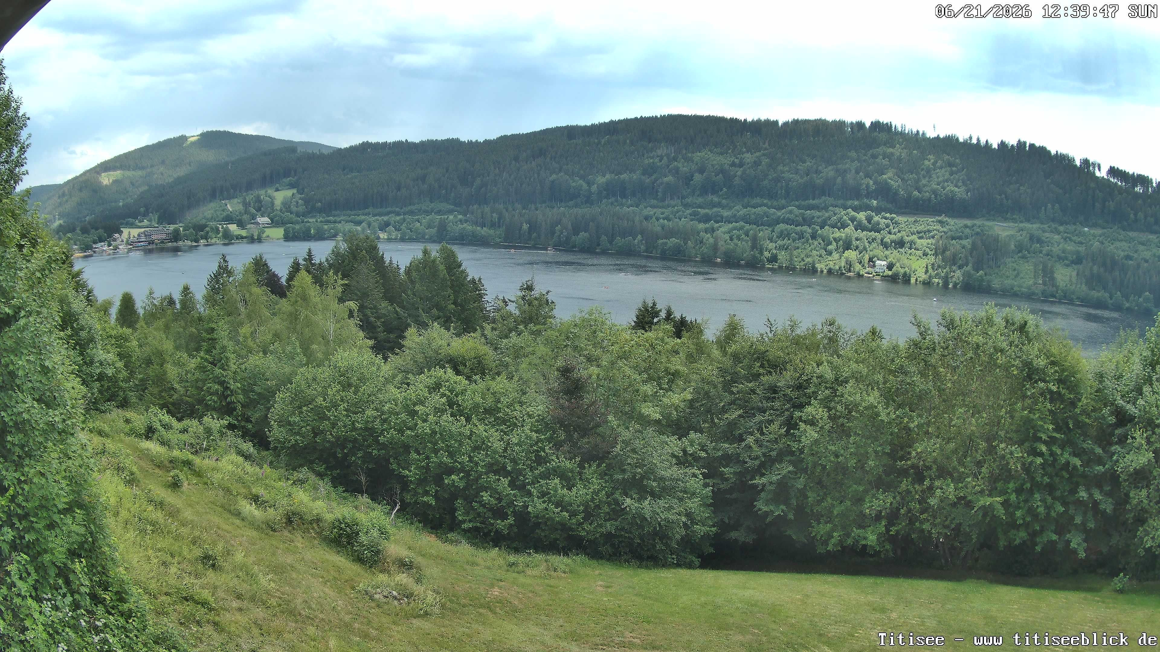 Archiv Foto Webcam Titisee: Westufer