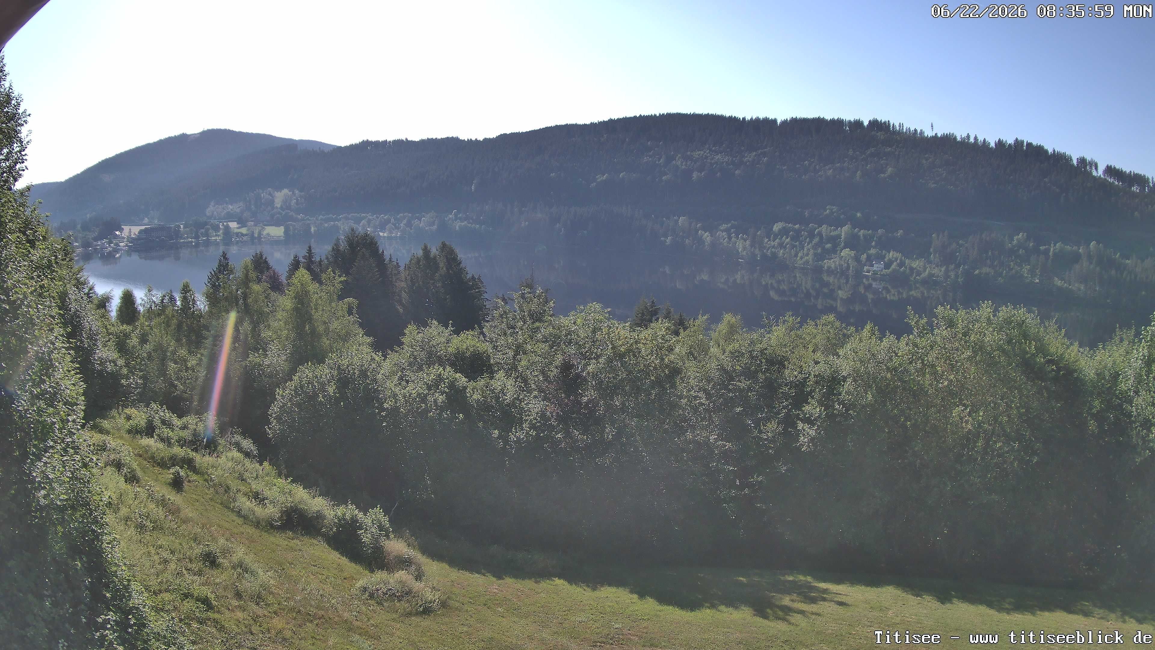 Archived image Webcam View of Lake Titisee