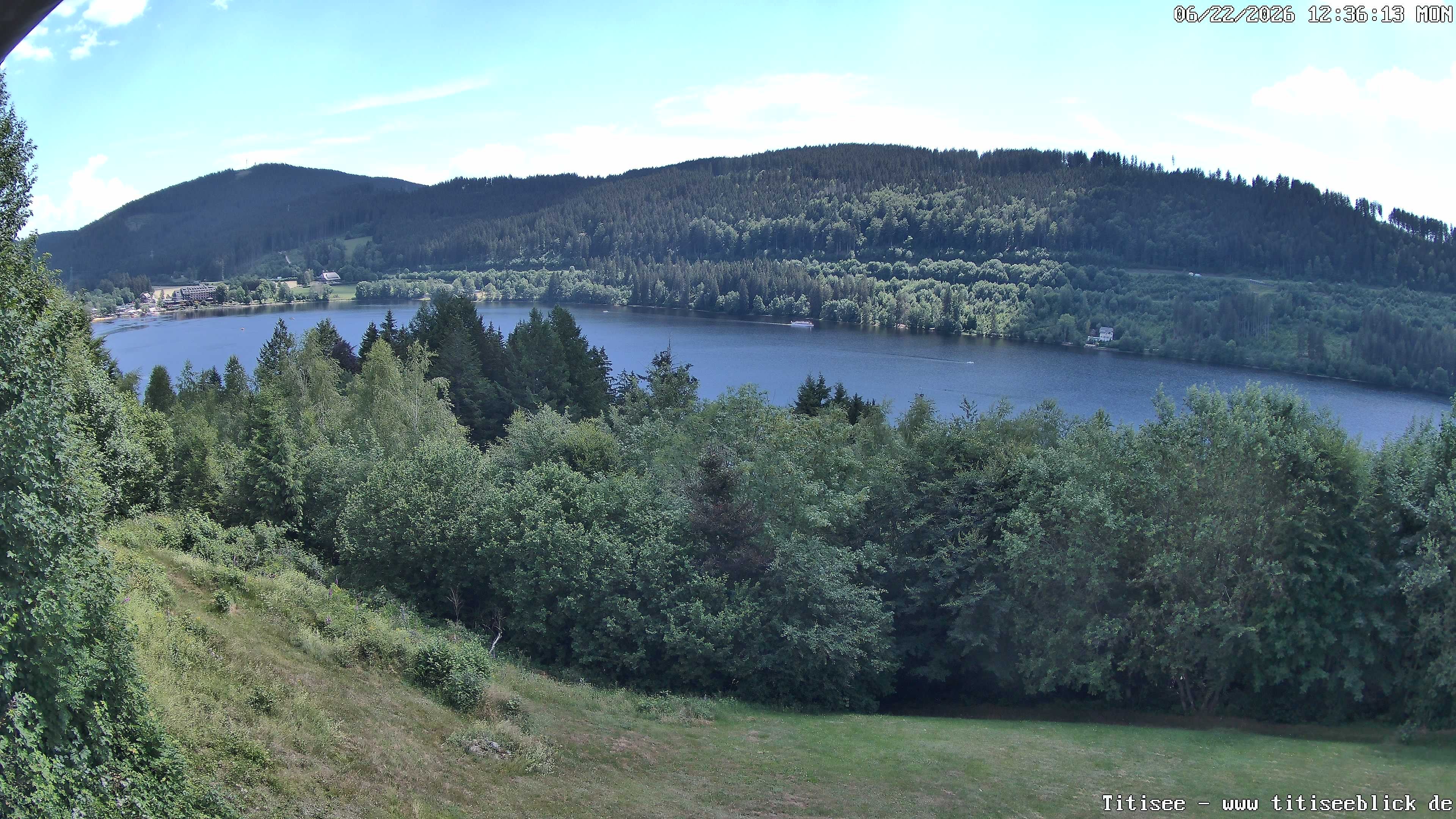 Archived image Webcam View of Lake Titisee