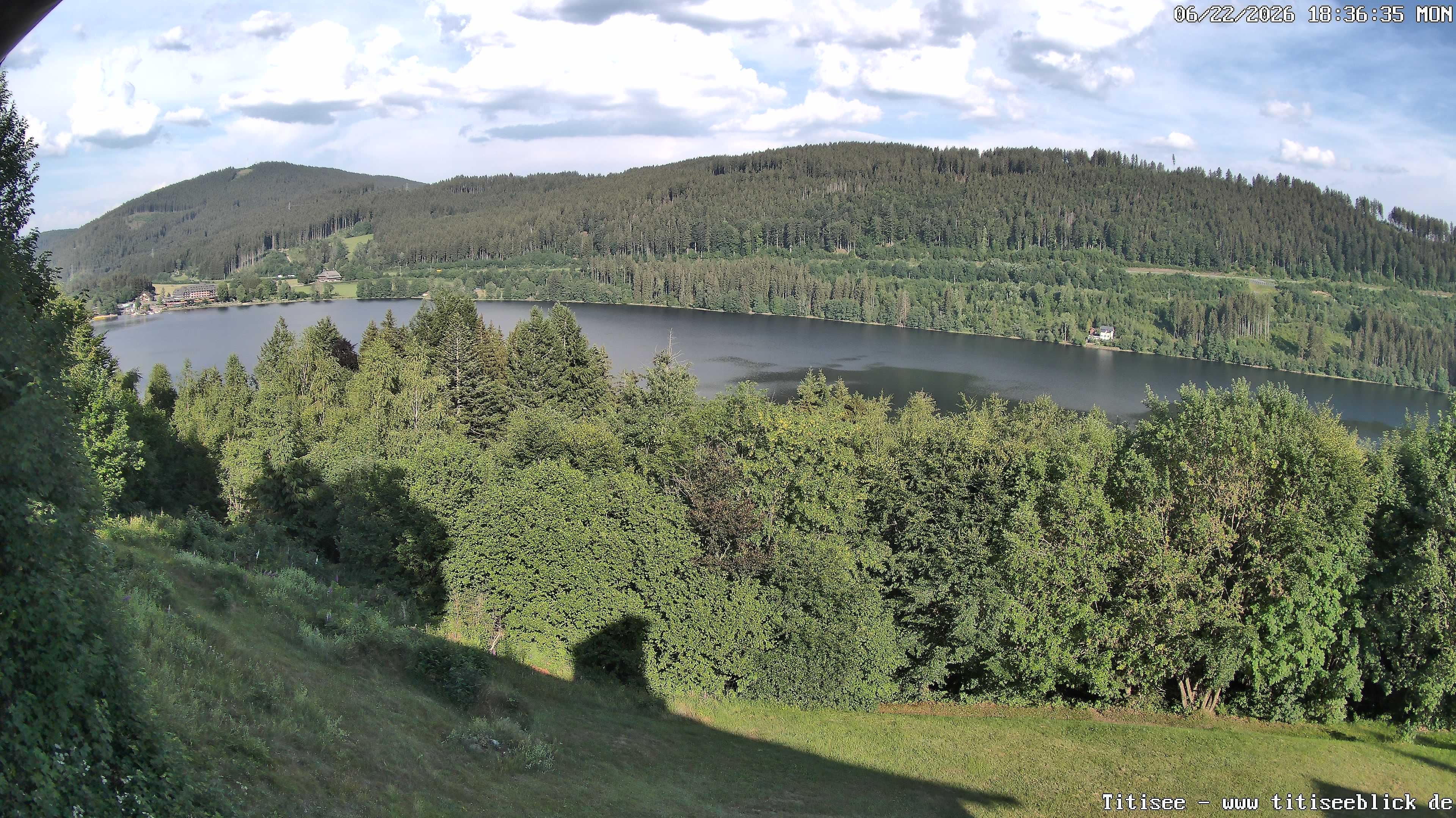 Archived image Webcam View of Lake Titisee
