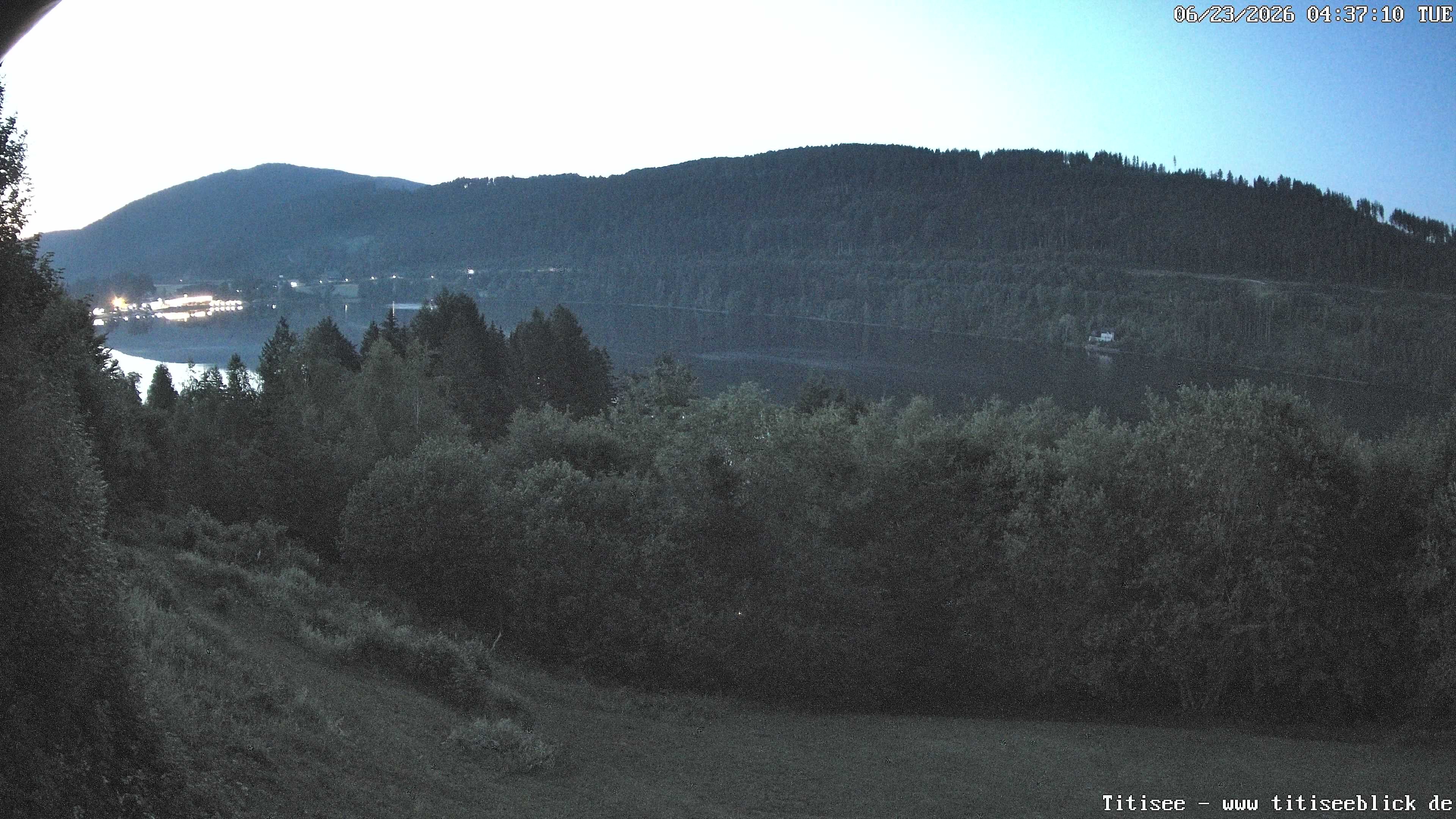 Archiv Foto Webcam Titisee: Westufer