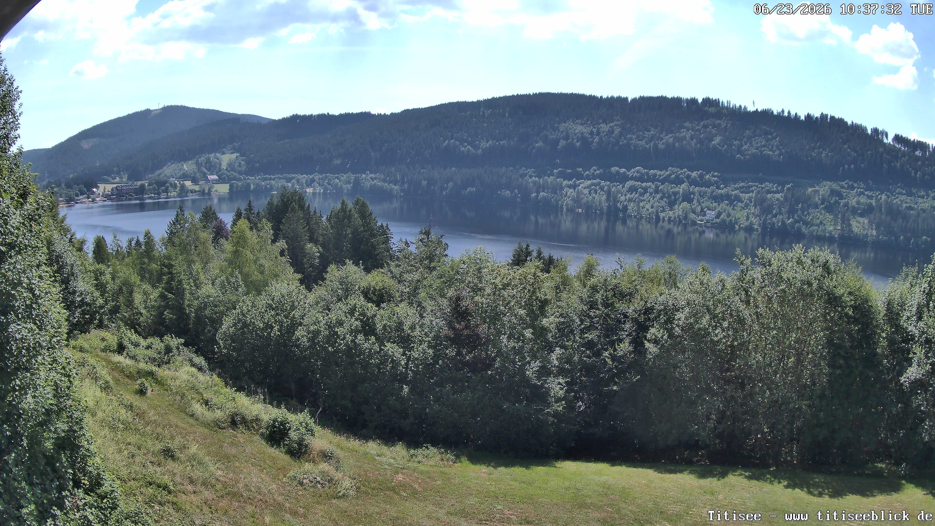Archiv Foto Webcam Titisee: Westufer
