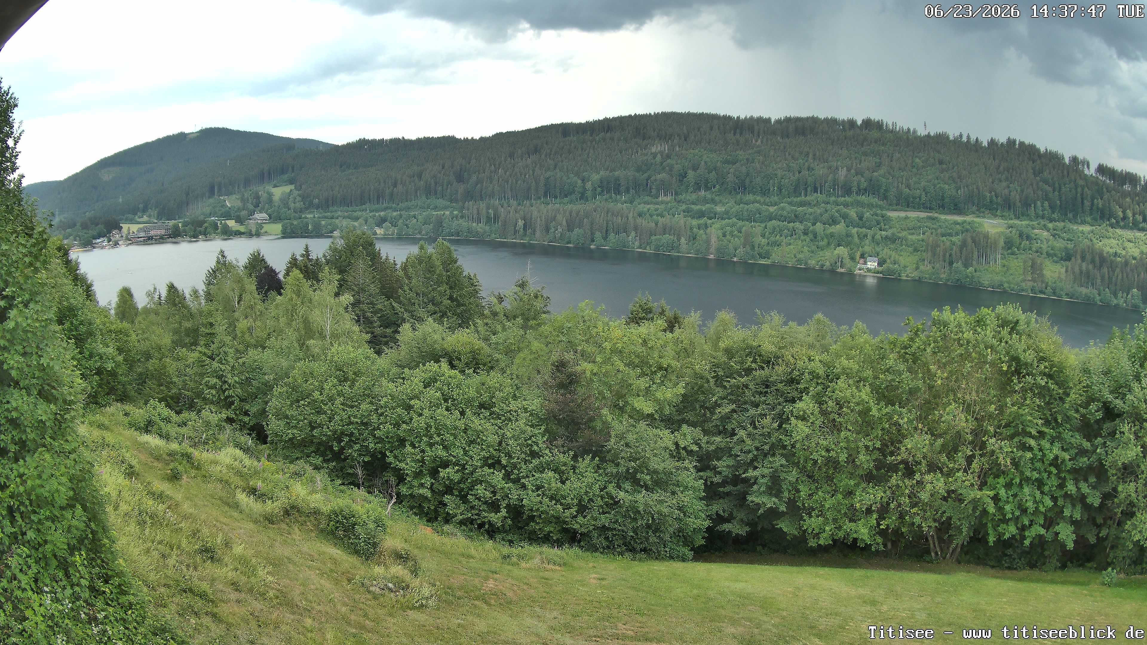 Archiv Foto Webcam Titisee: Westufer