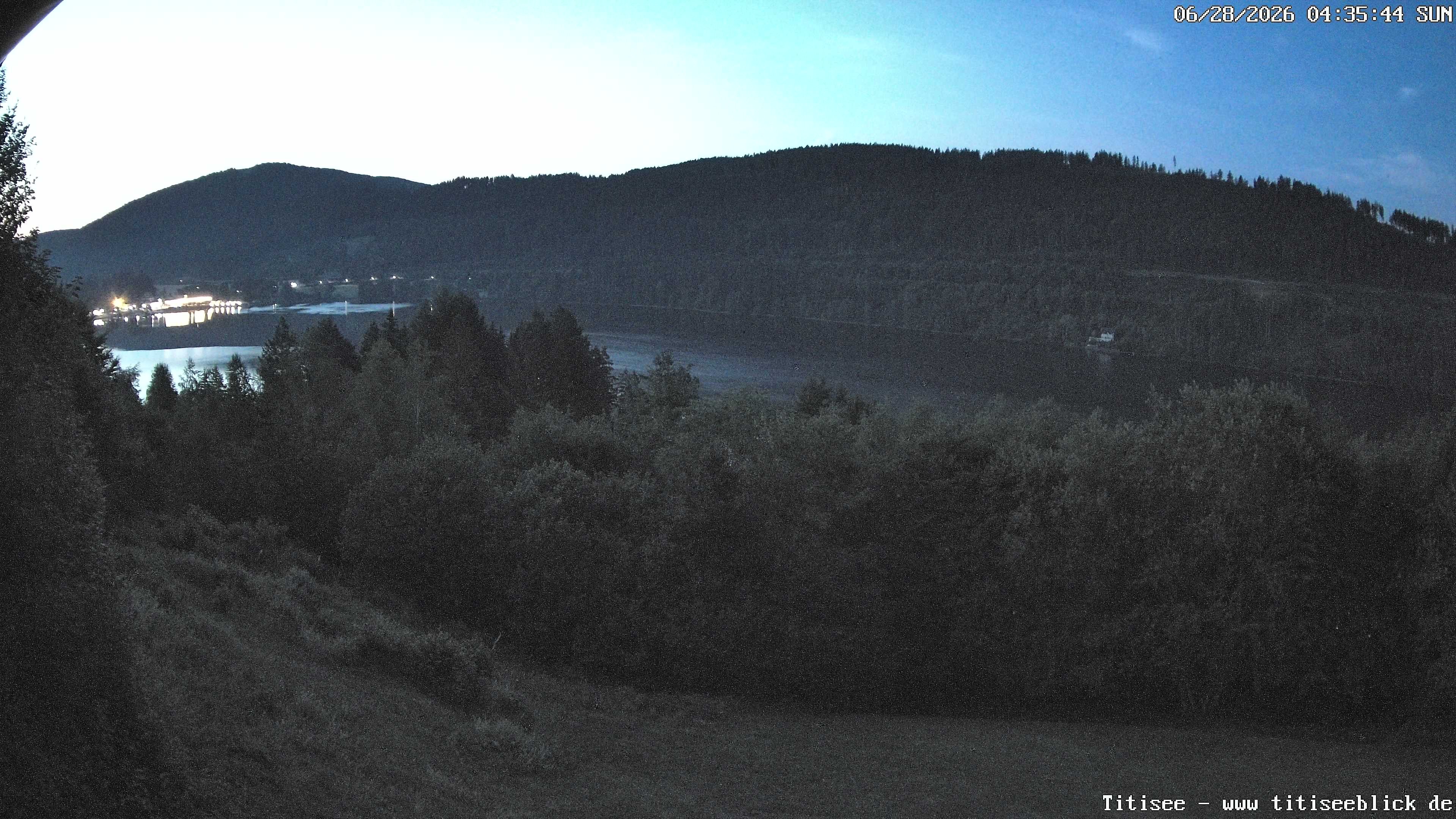 Archiv Foto Webcam Titisee: Westufer