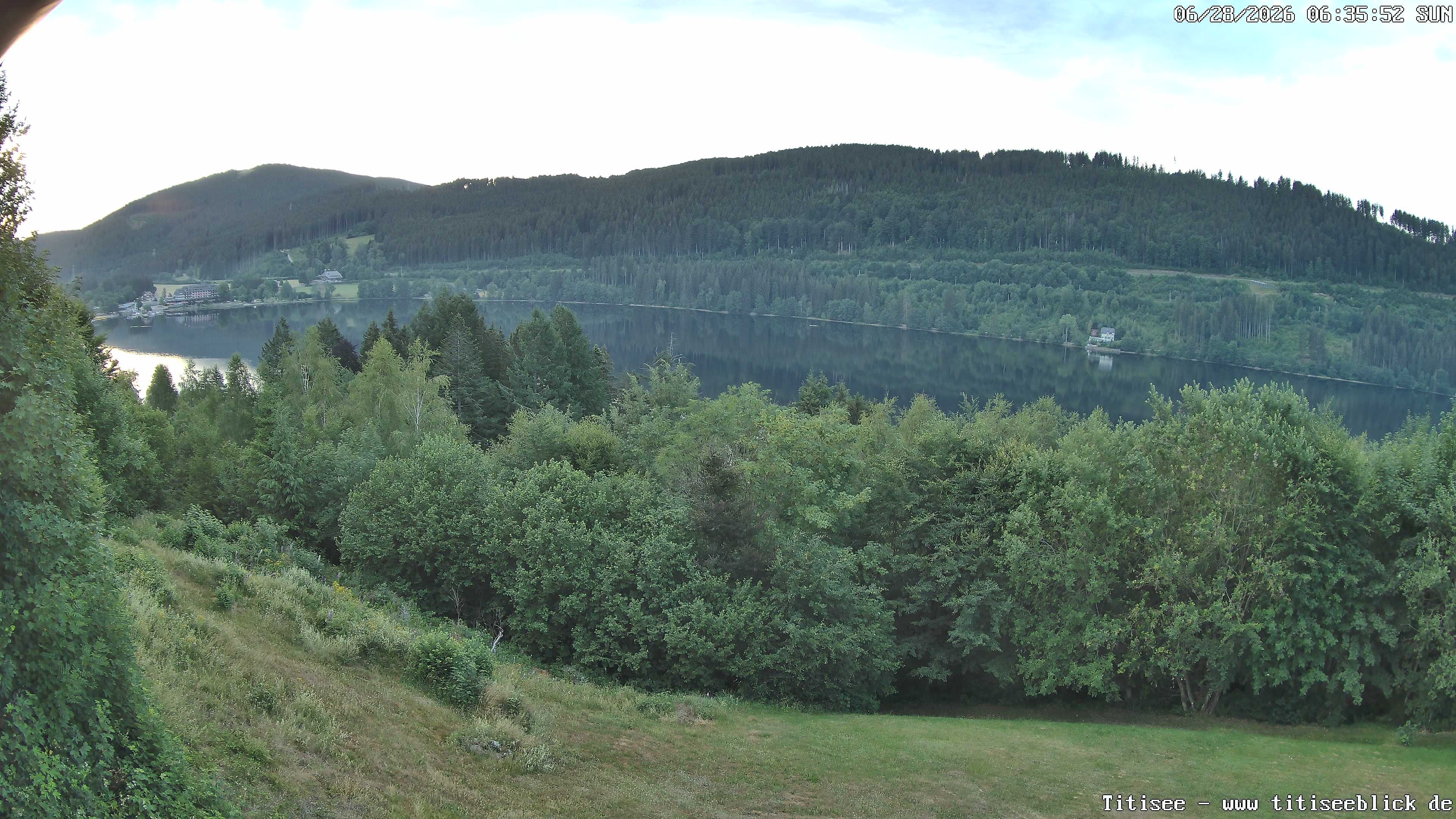 Archiv Foto Webcam Titisee: Westufer