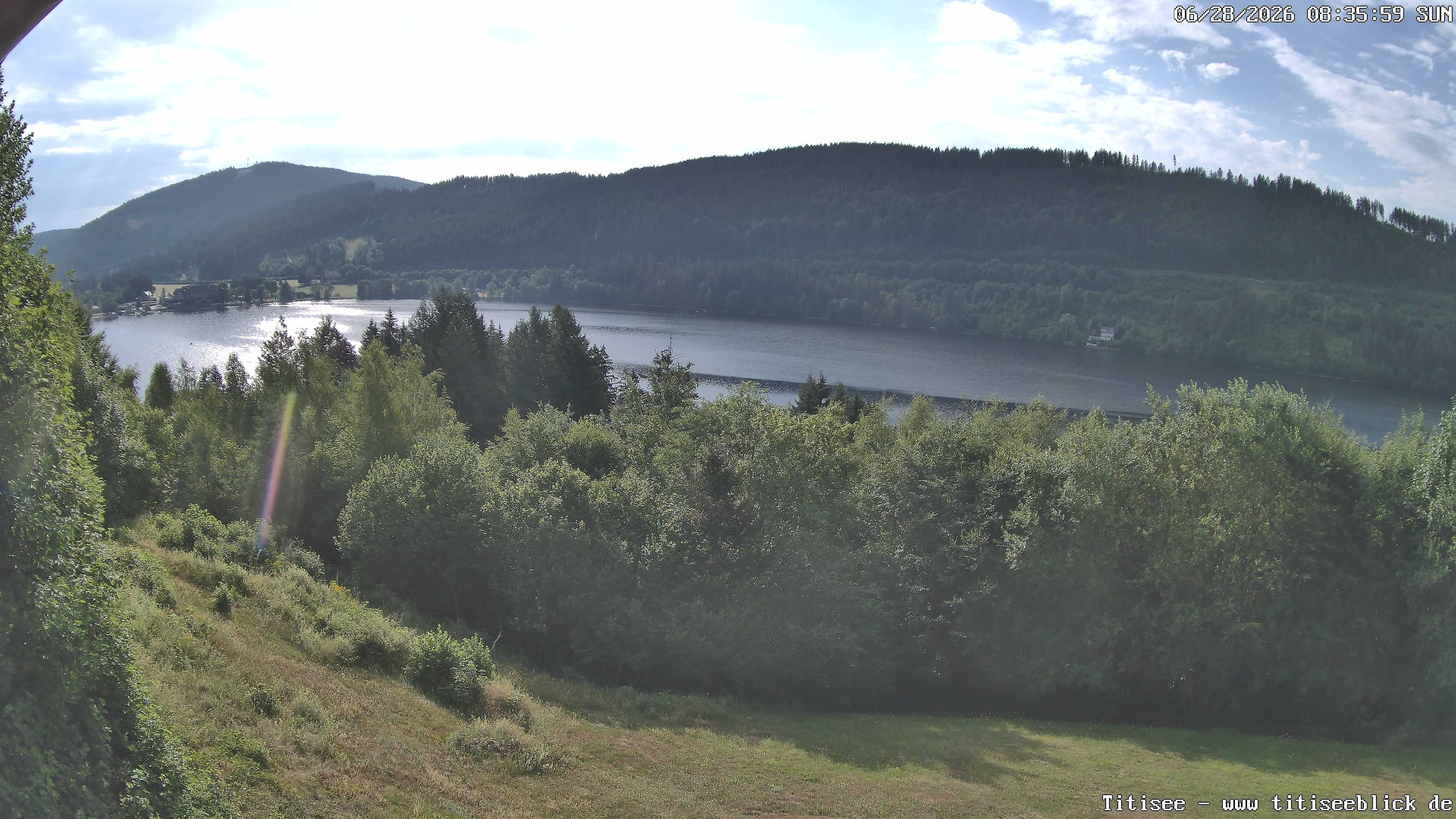 Archiv Foto Webcam Titisee: Westufer
