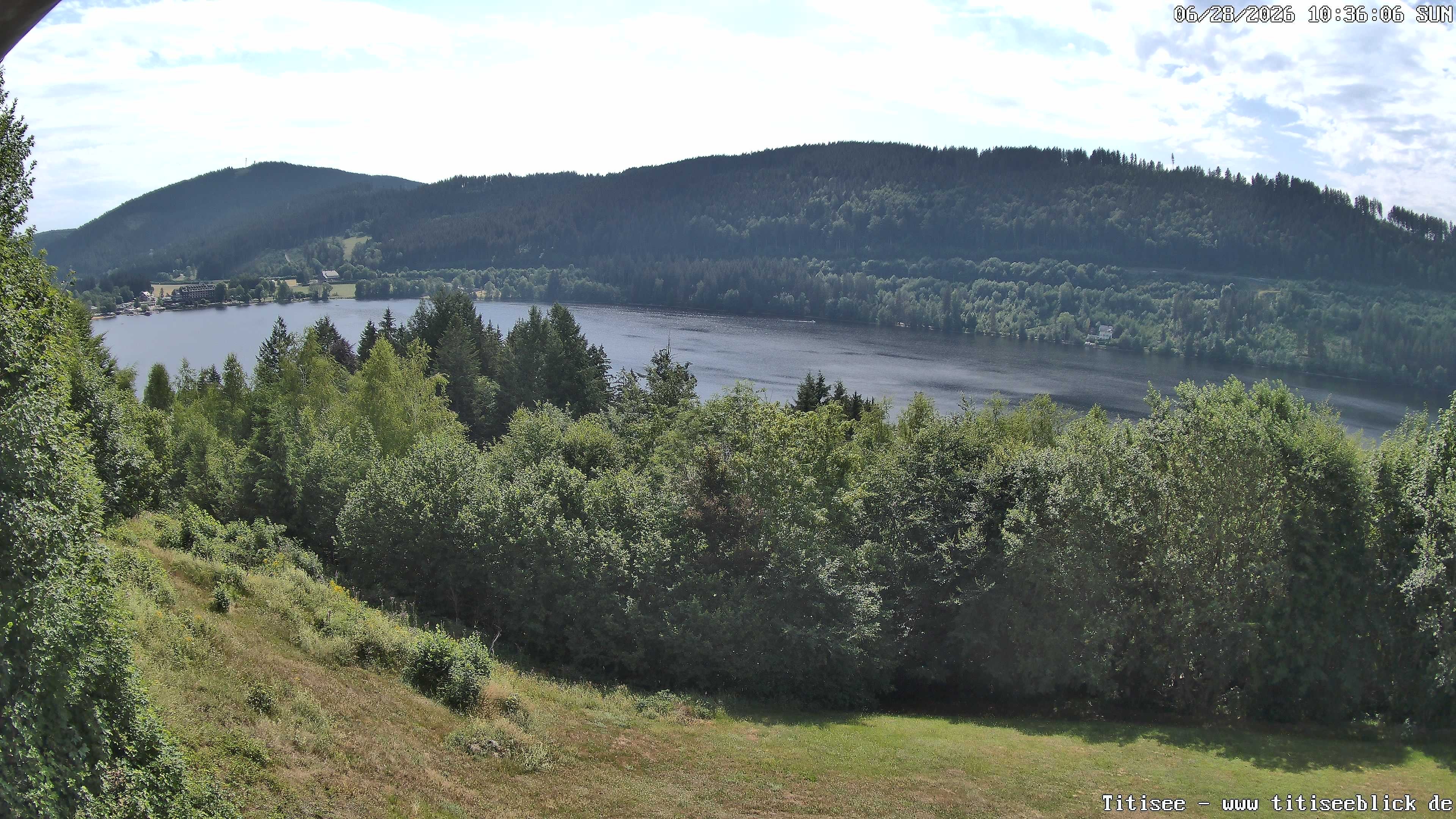 Archiv Foto Webcam Titisee: Westufer