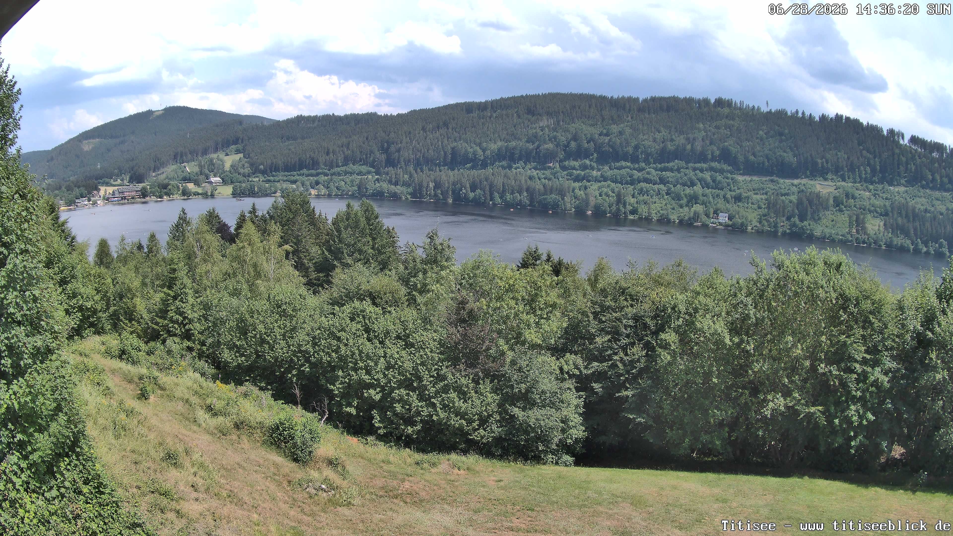 Archiv Foto Webcam Titisee: Westufer