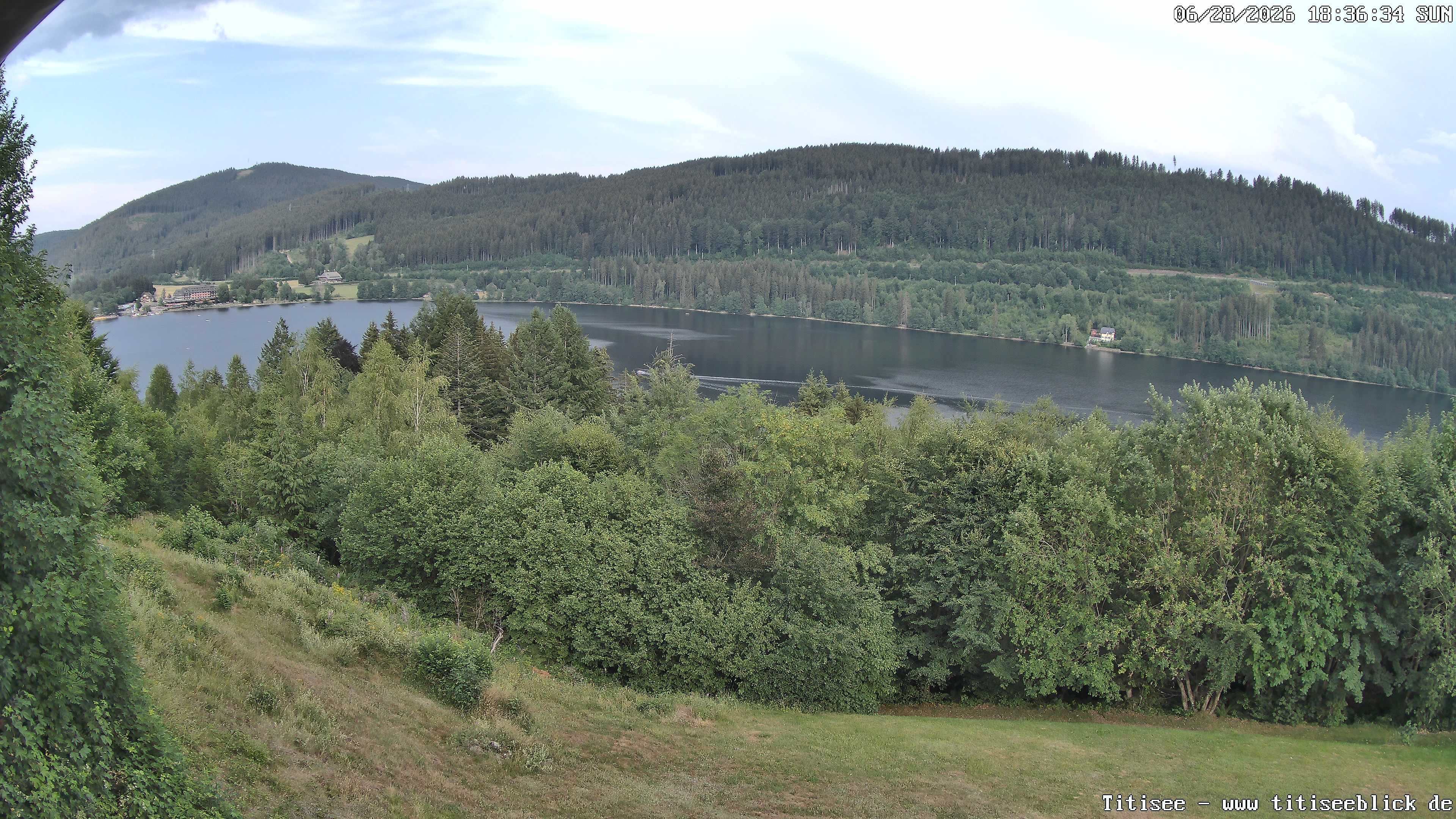 Archiv Foto Webcam Titisee: Westufer