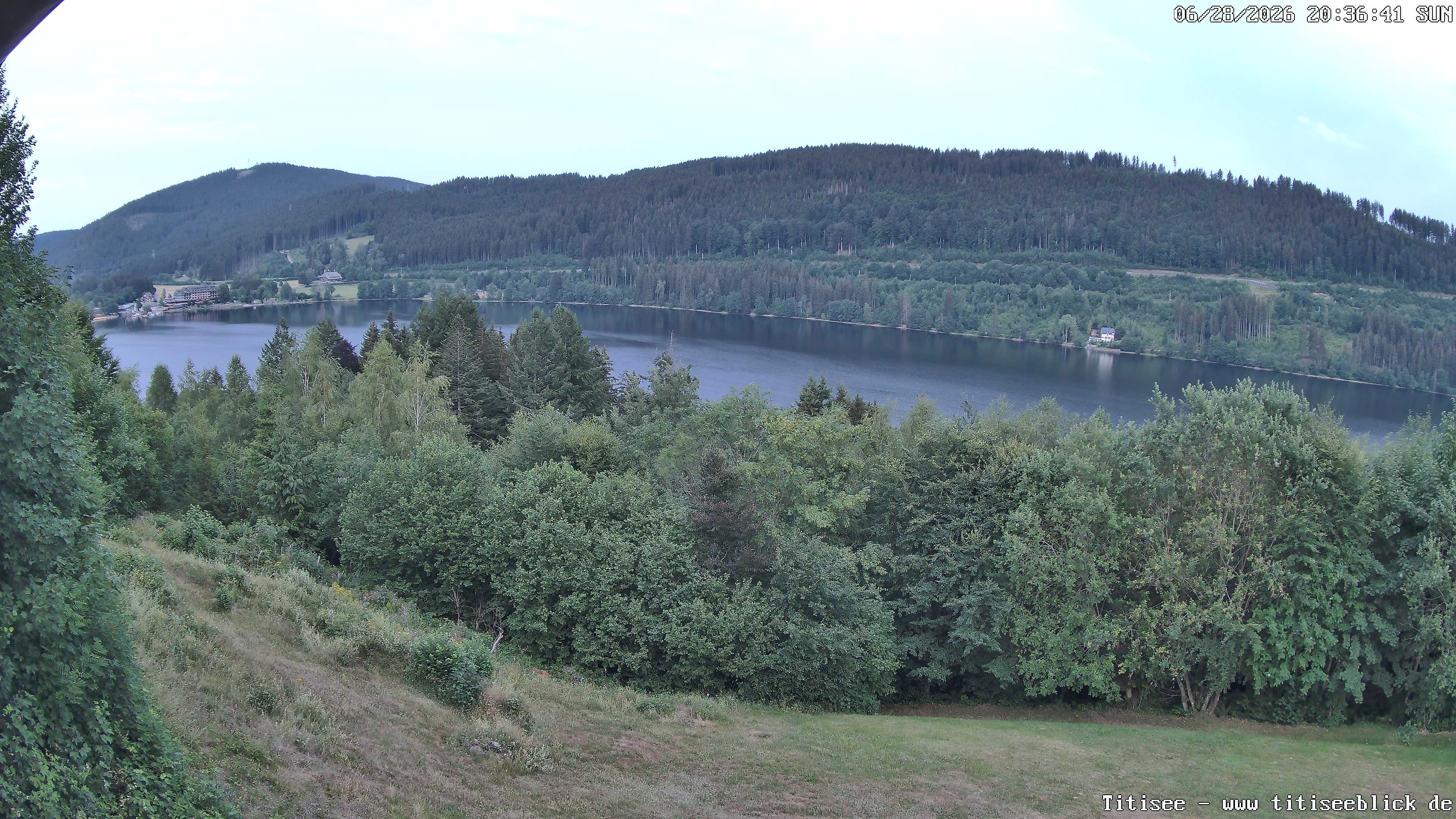 Archiv Foto Webcam Titisee: Westufer