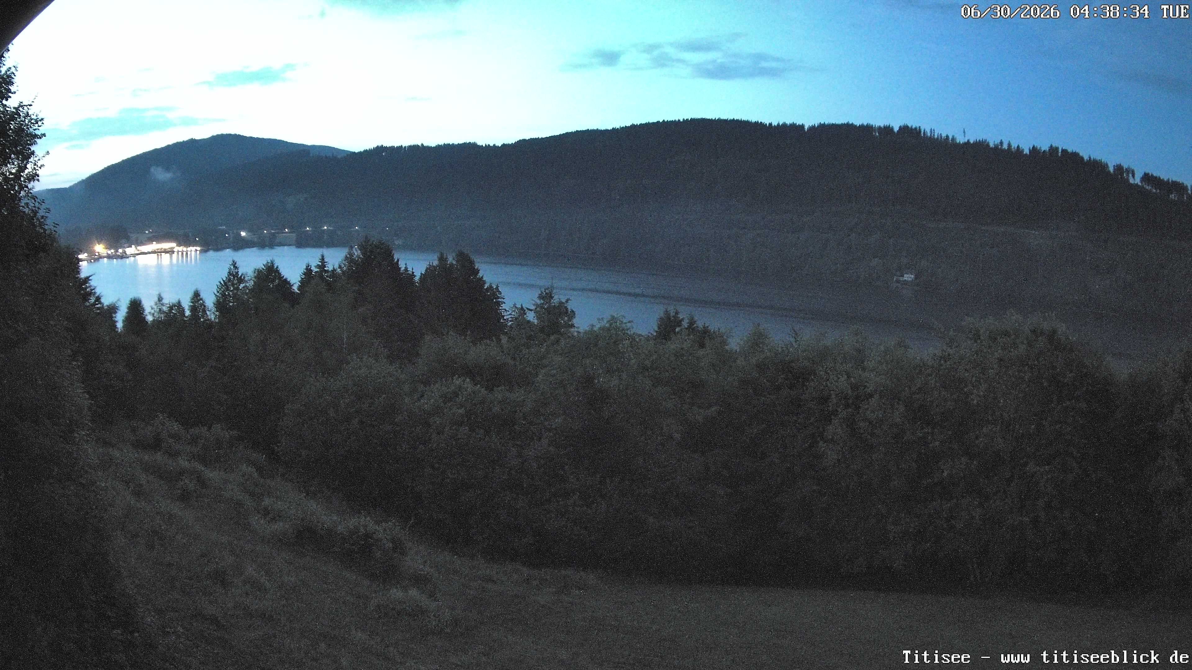 Archiv Foto Webcam Titisee: Westufer