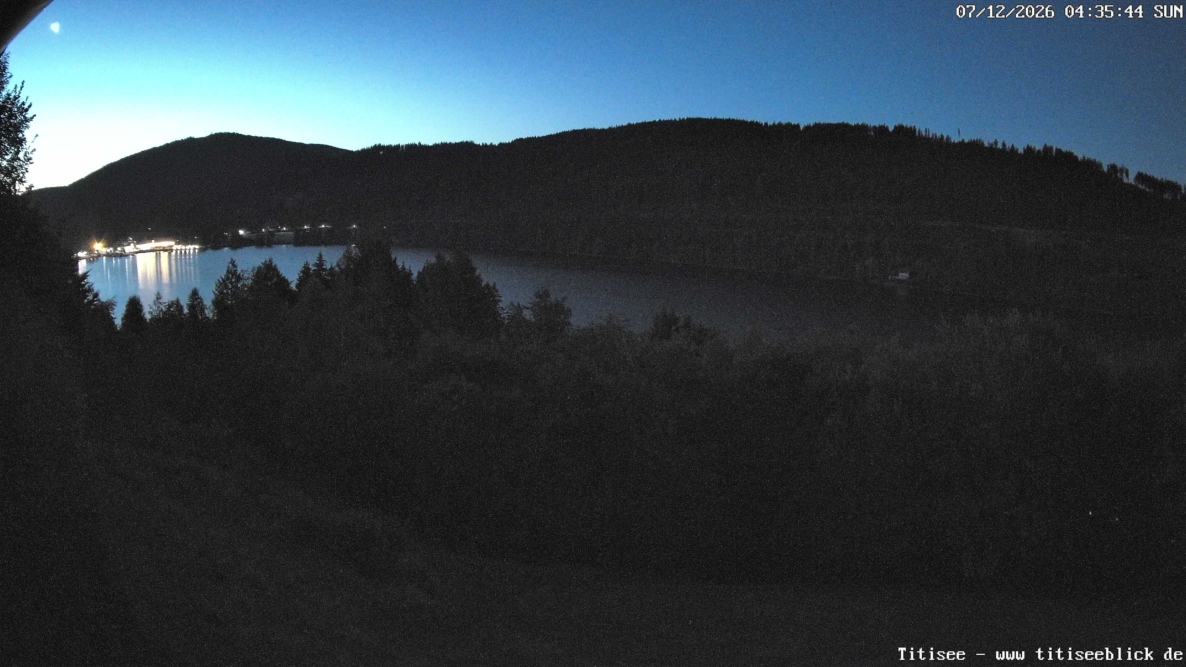 Archiv Foto Webcam Titisee: Westufer