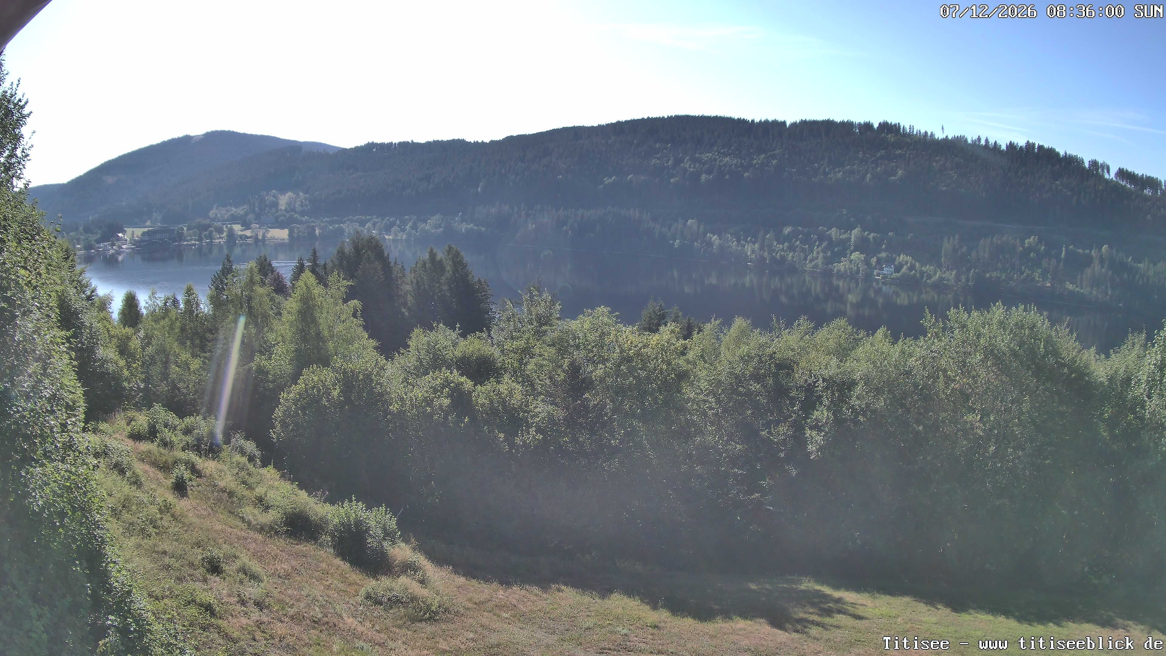Archiv Foto Webcam Titisee: Westufer