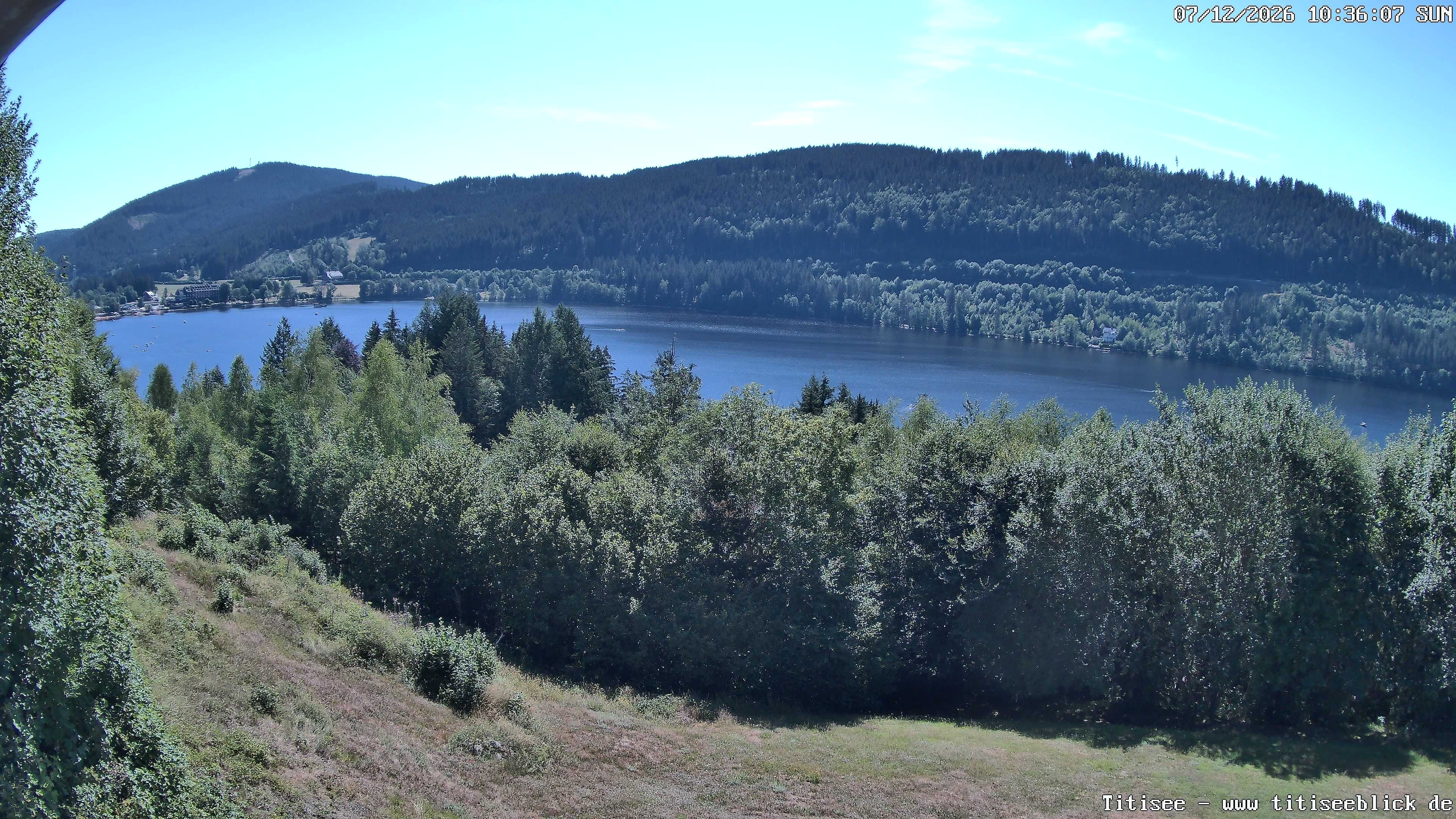 Archiv Foto Webcam Titisee: Westufer