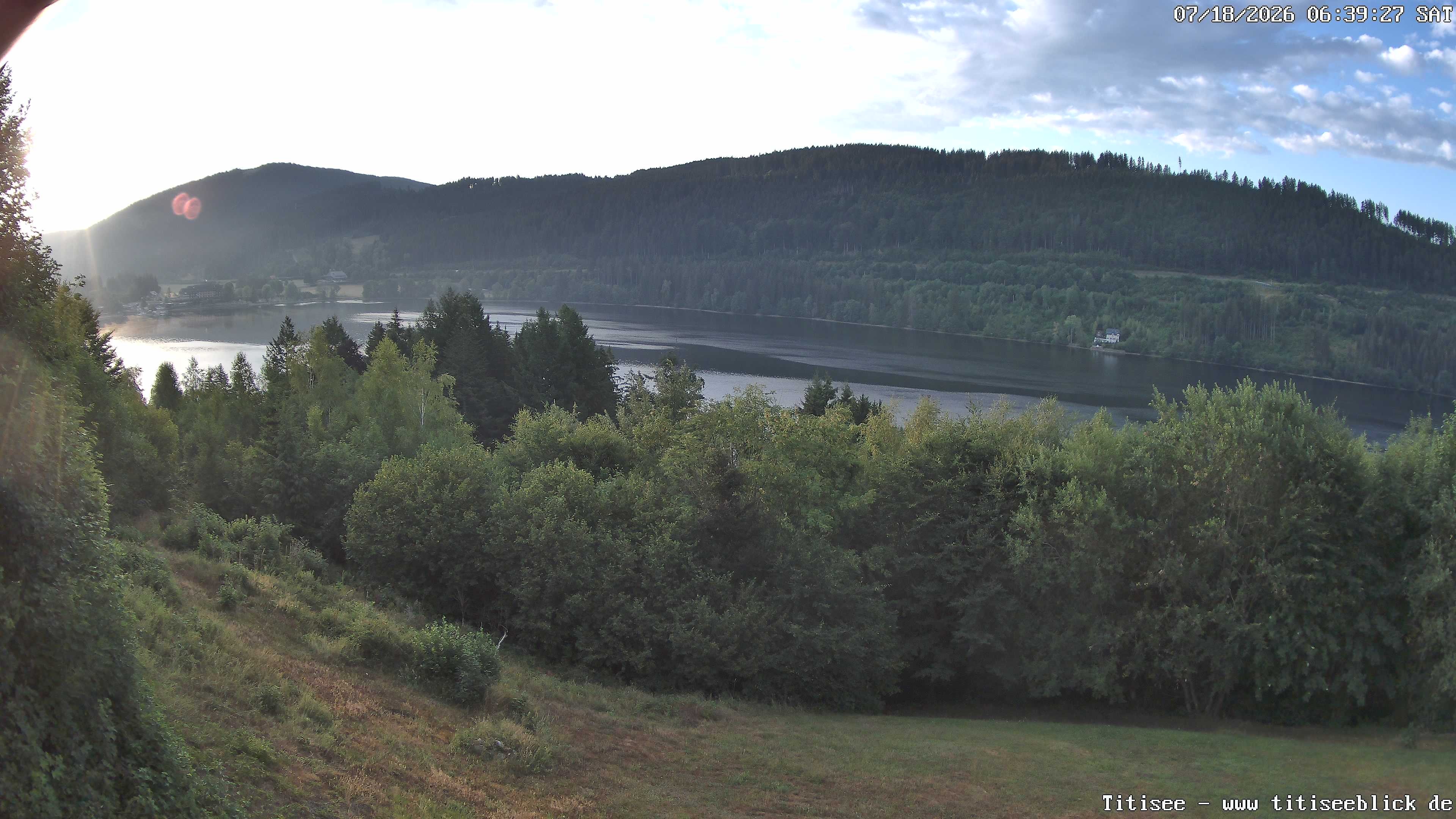 Archiv Foto Webcam Titisee: Westufer