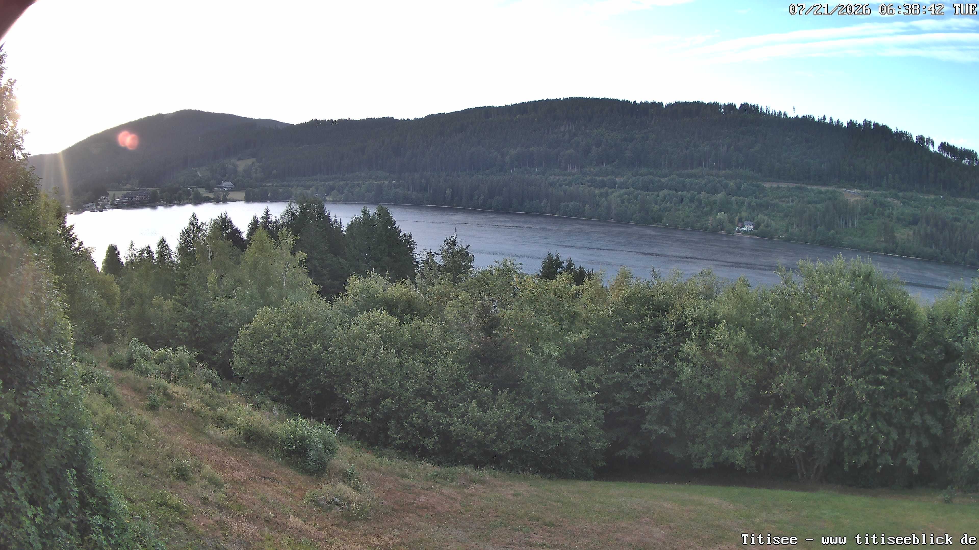Archiv Foto Webcam Titisee: Westufer