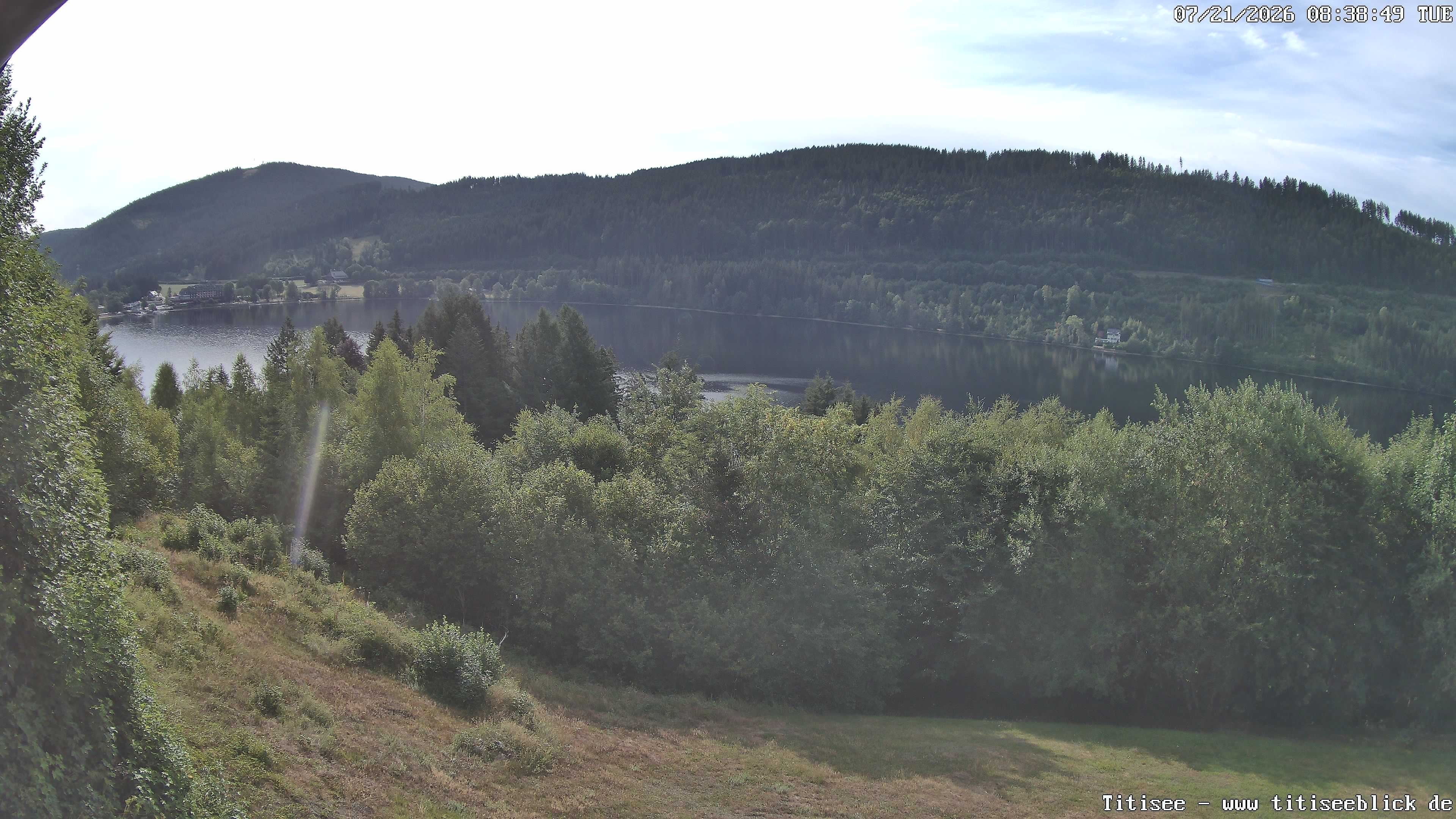Archiv Foto Webcam Titisee: Westufer