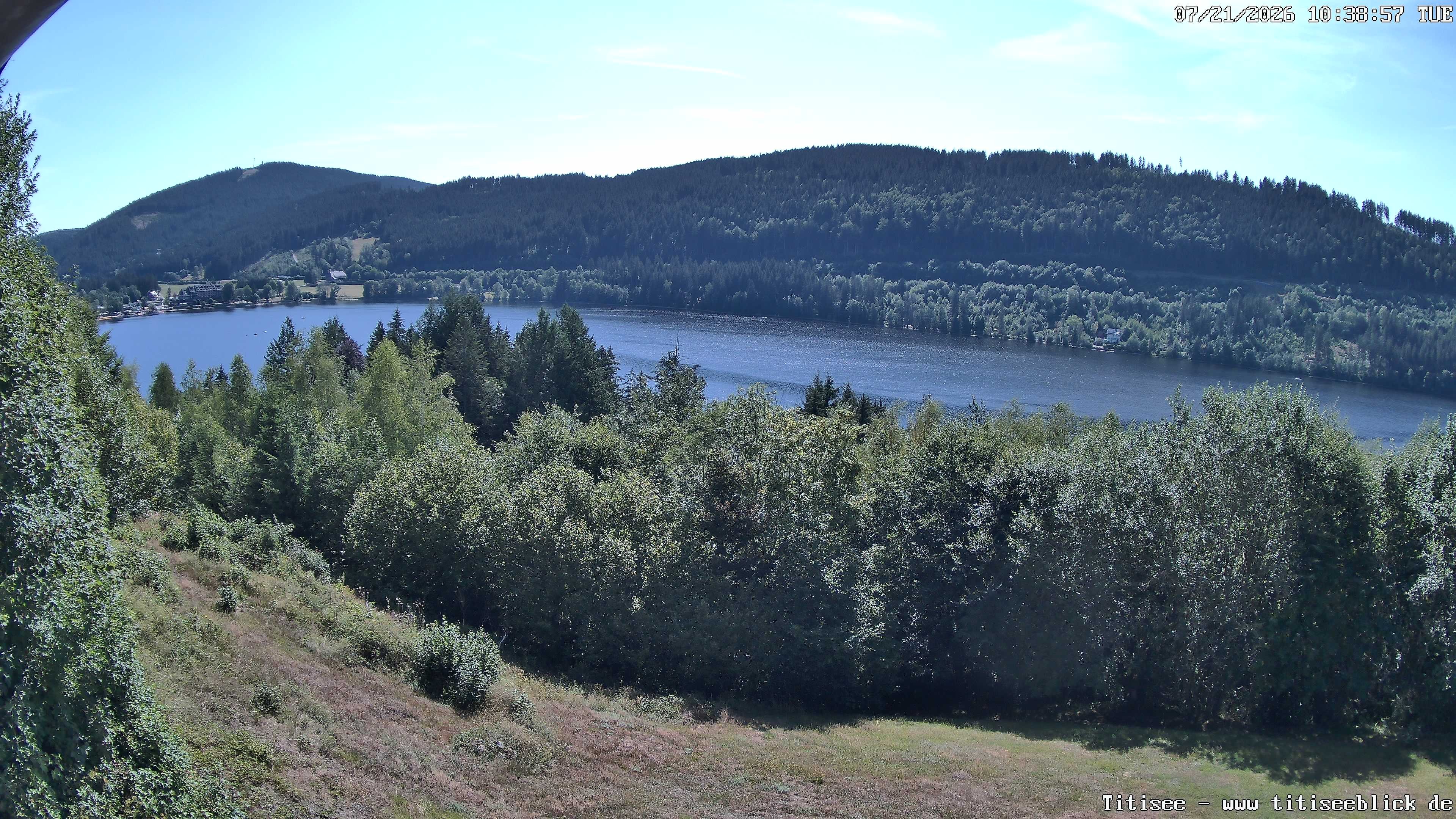 Archiv Foto Webcam Titisee: Westufer