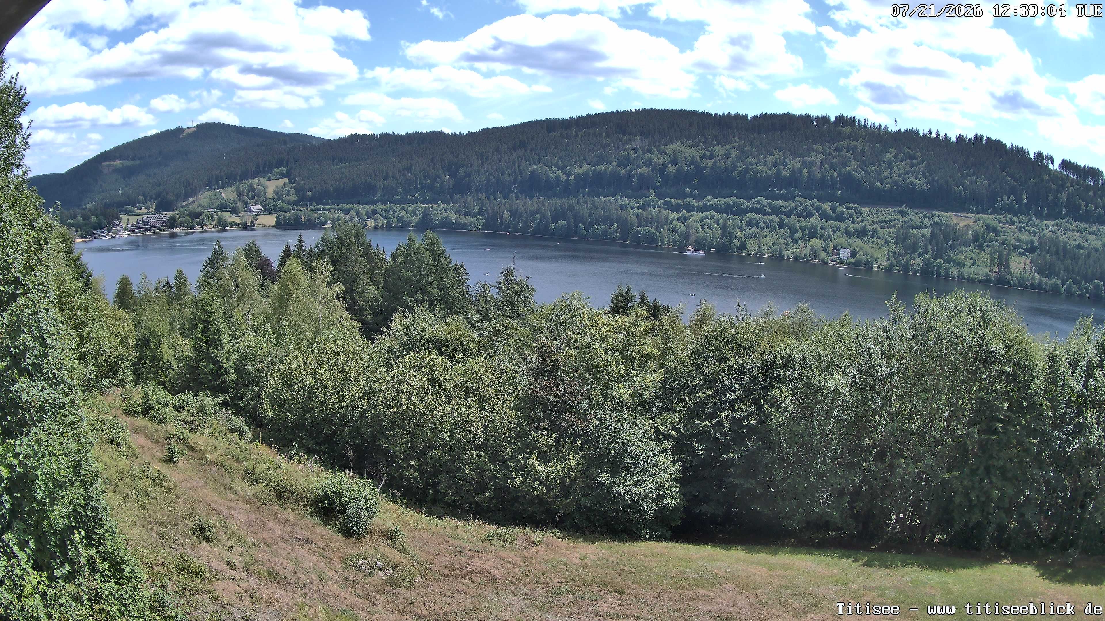 Archiv Foto Webcam Titisee: Westufer