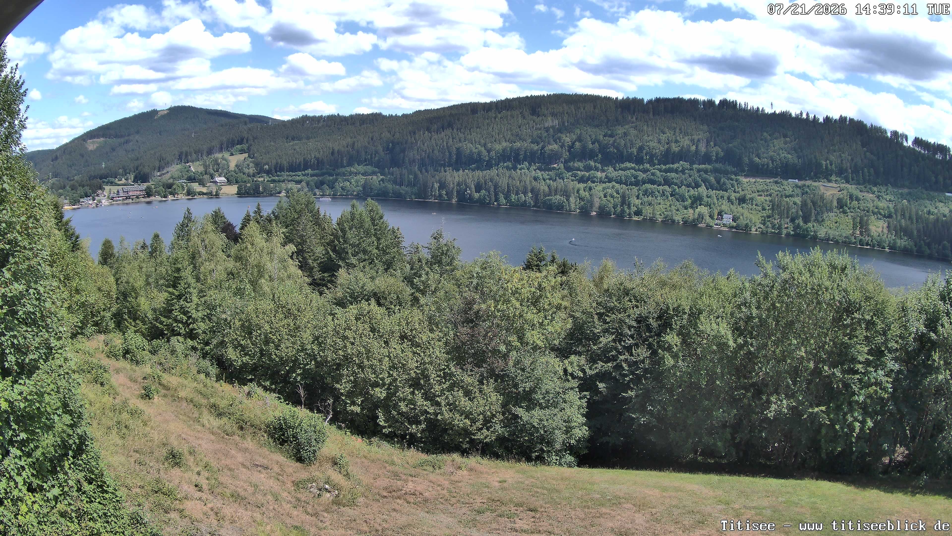 Archiv Foto Webcam Titisee: Westufer
