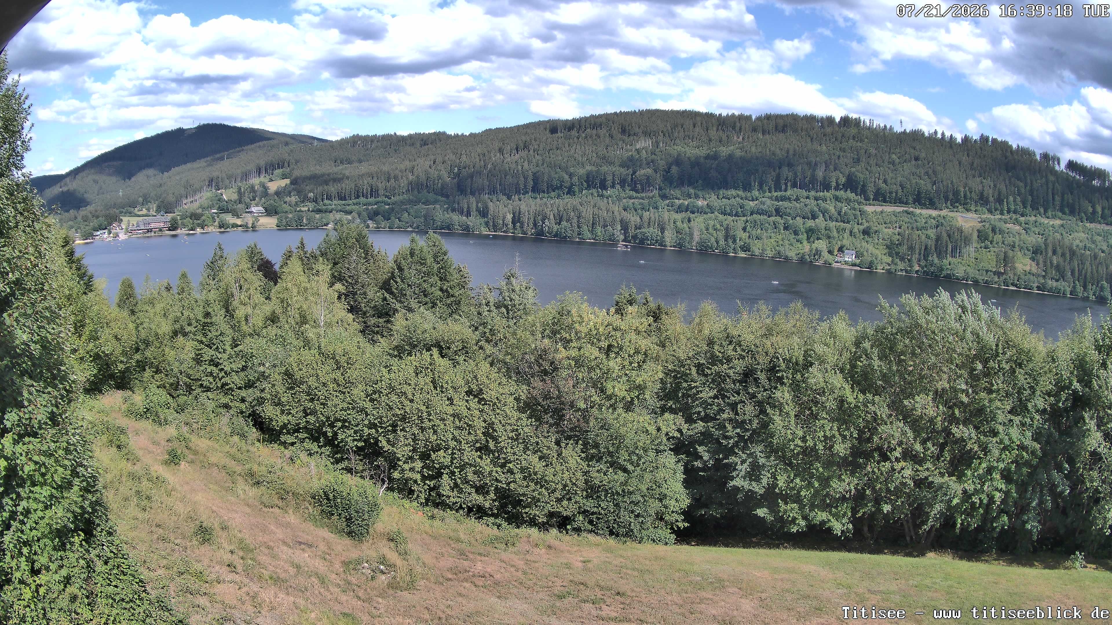 Archiv Foto Webcam Titisee: Westufer