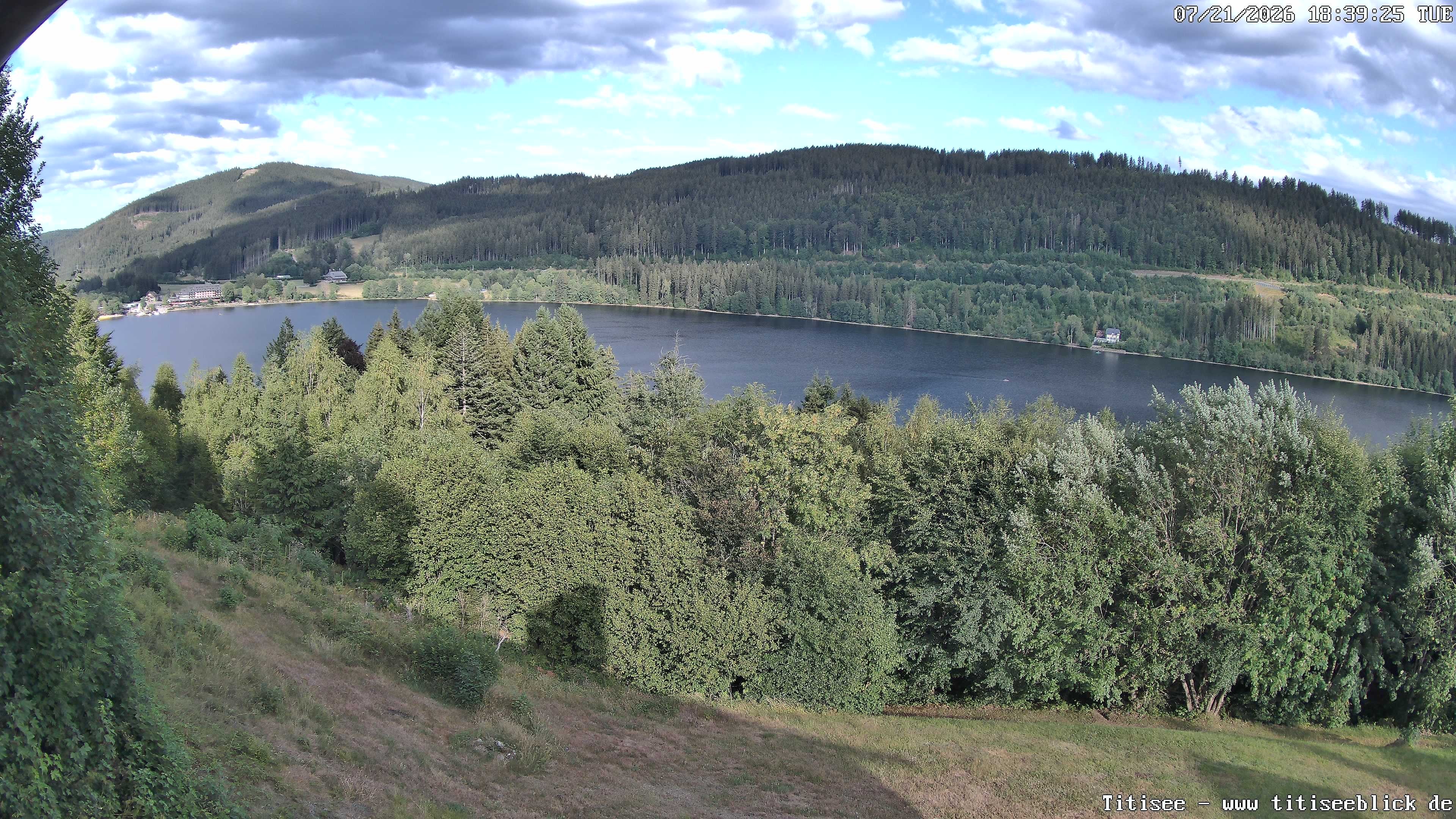 Archiv Foto Webcam Titisee: Westufer