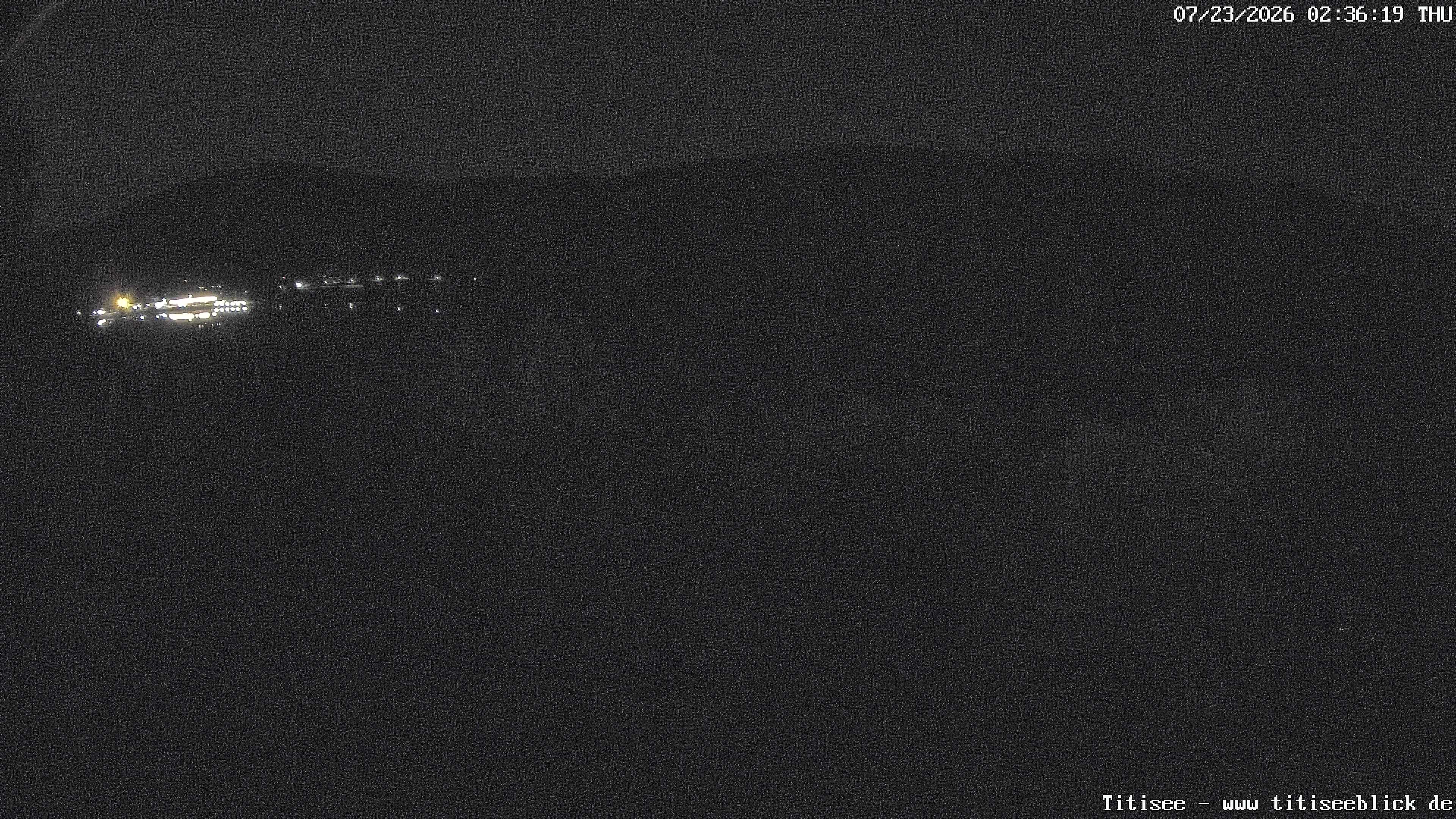 Archived image Webcam View of Lake Titisee
