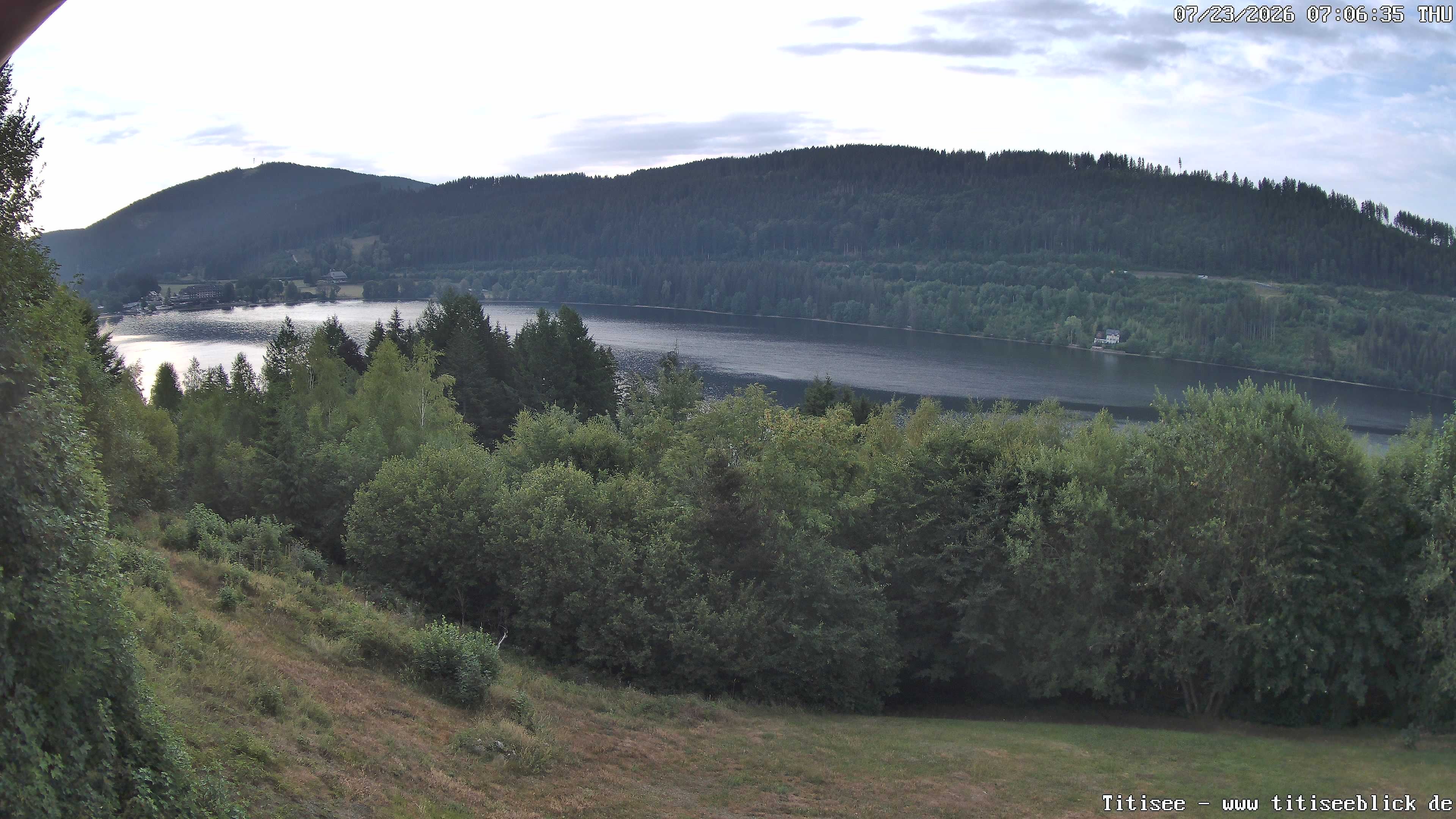 Archived image Webcam View of Lake Titisee