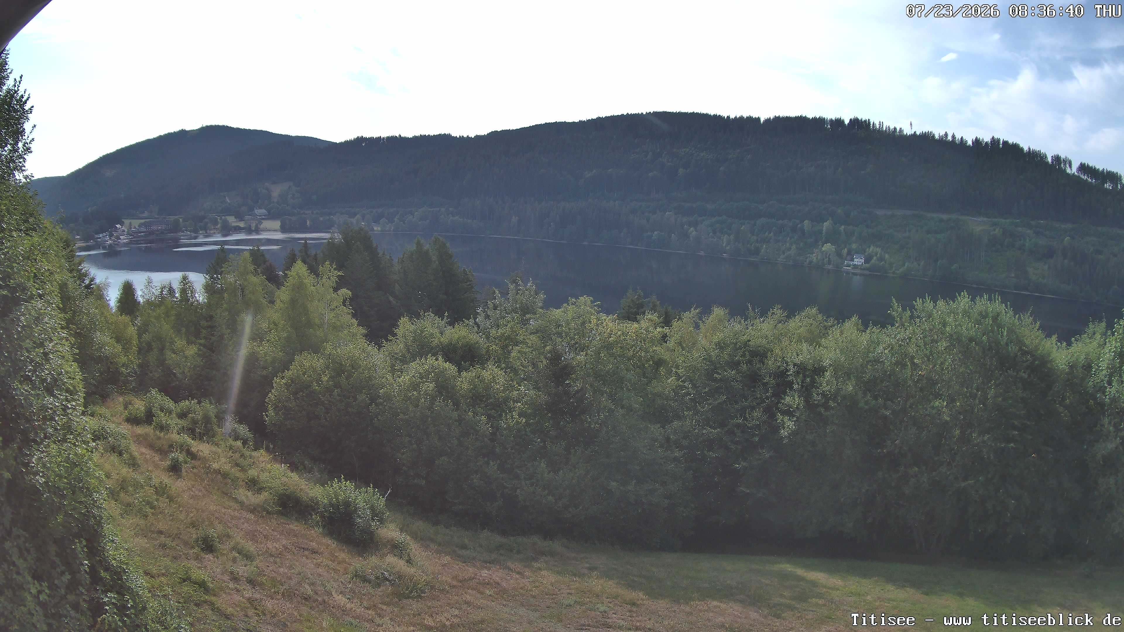 Archived image Webcam View of Lake Titisee