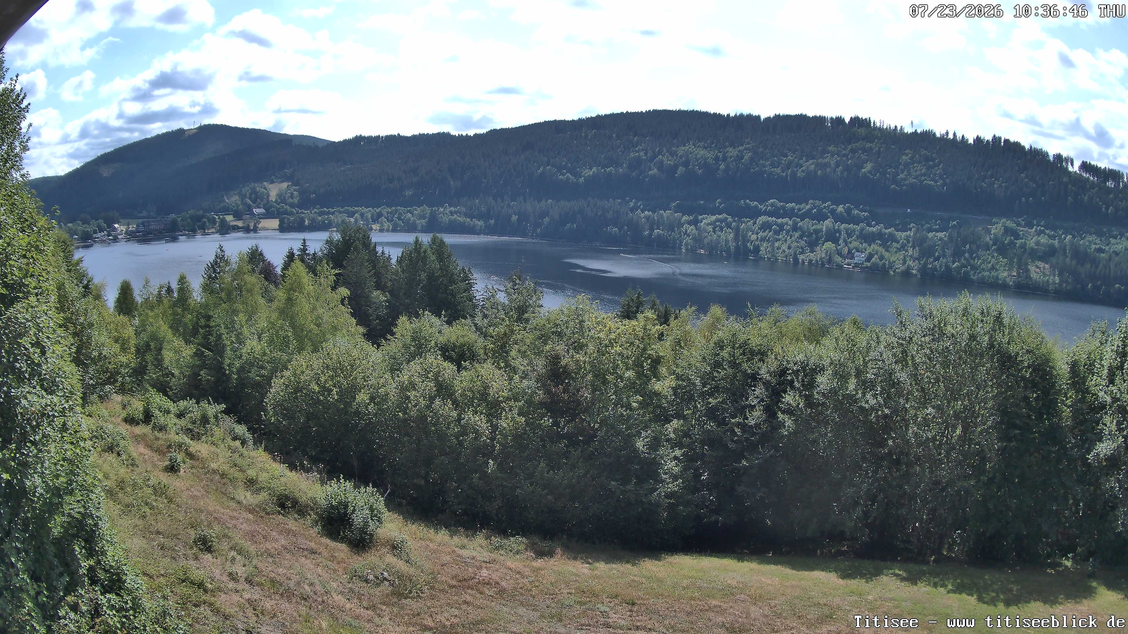 Archived image Webcam View of Lake Titisee