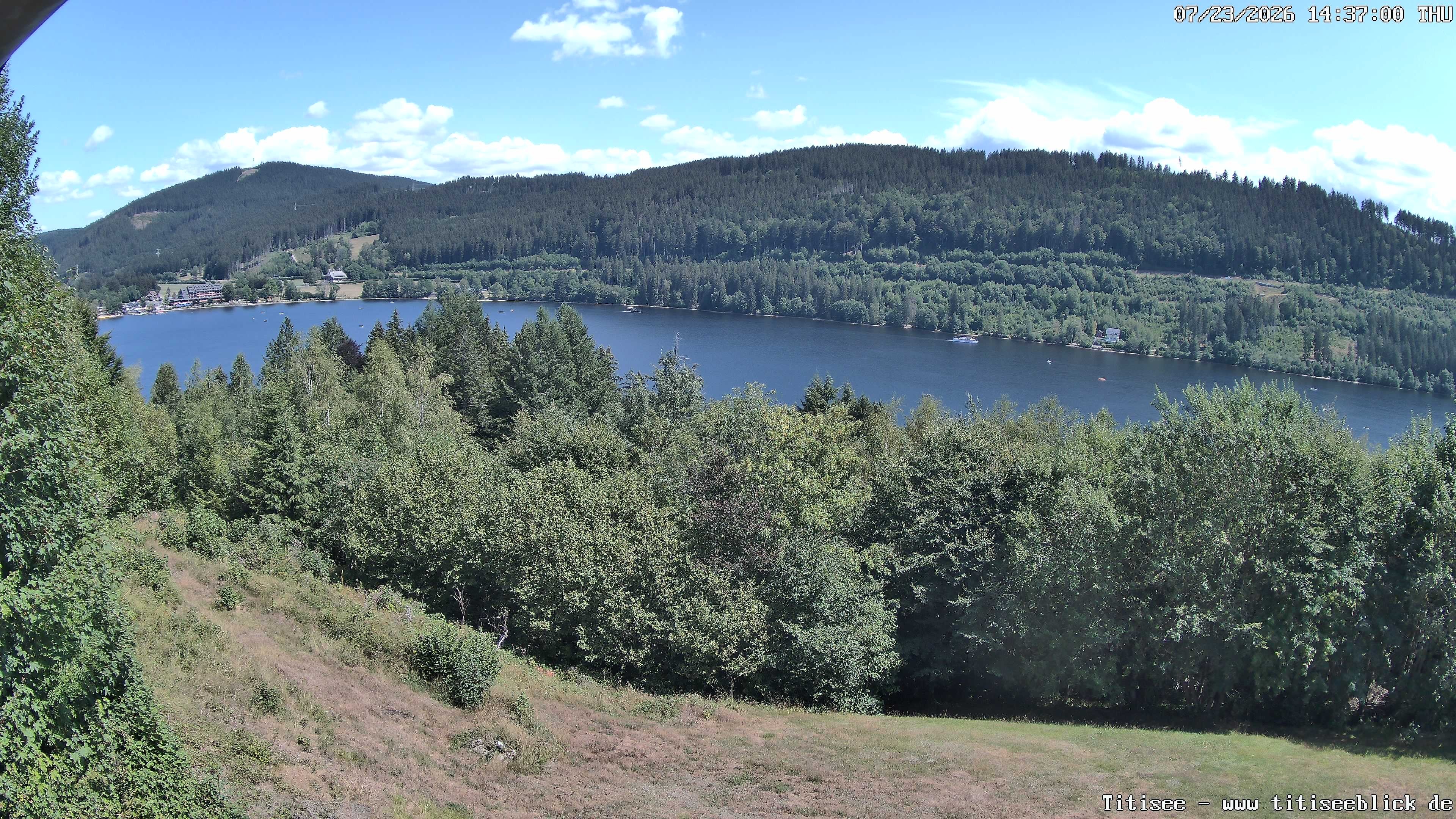 Archiv Foto Webcam Titisee: Westufer