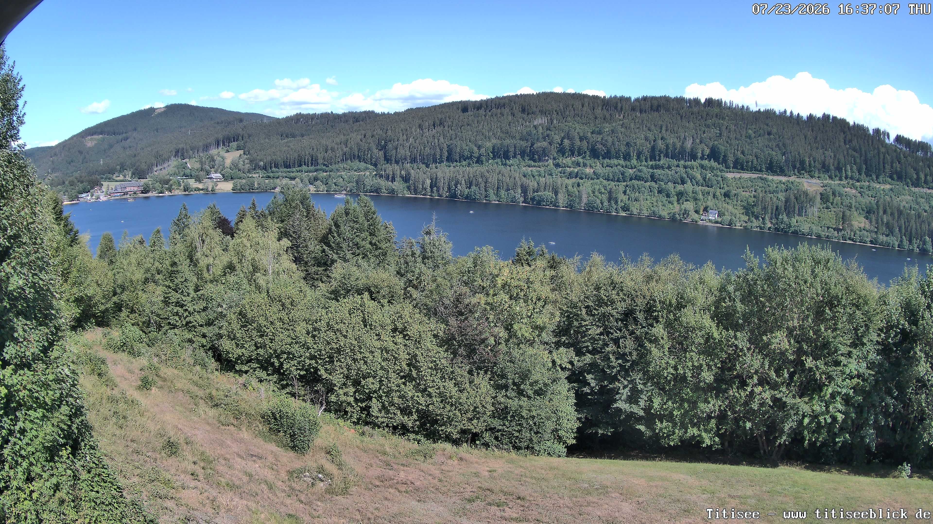 Archiv Foto Webcam Titisee: Westufer