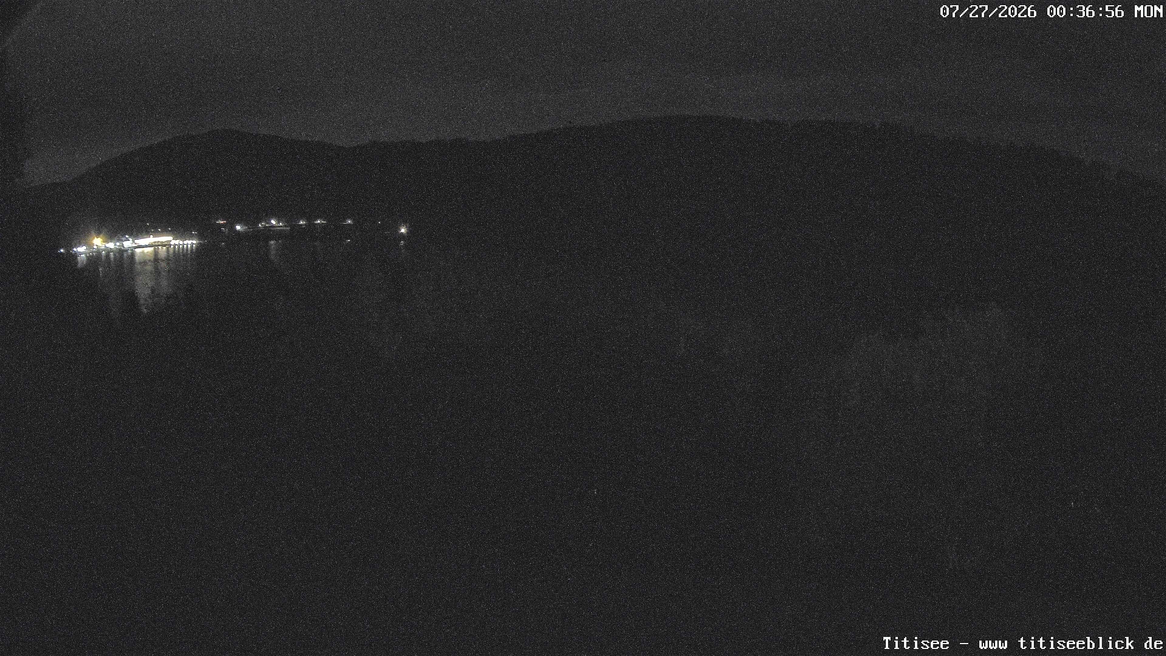 Archived image Webcam View of Lake Titisee